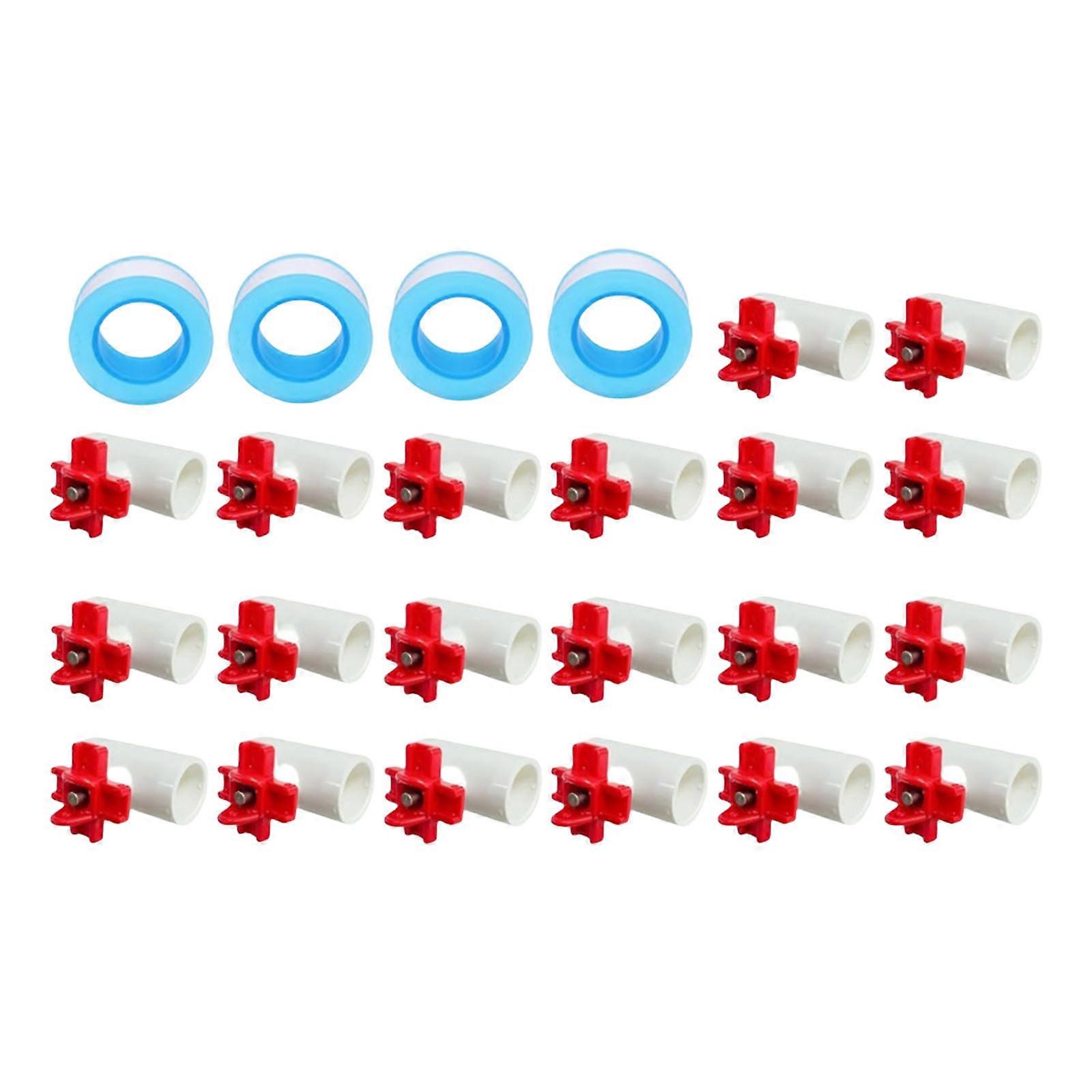 Durable Poultry Water Container Large Capacity Spring Operated Devices Simple Assembly Chicken Waterer Multicolor