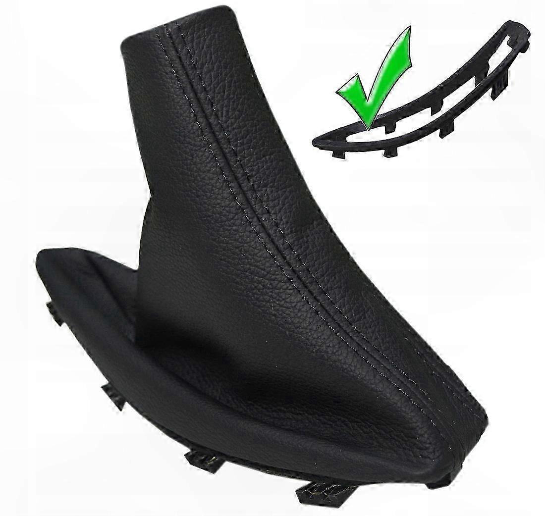 Genuine Leather Handbrake Boot and Frame for X3 E83 2004-2010 Replacement Part