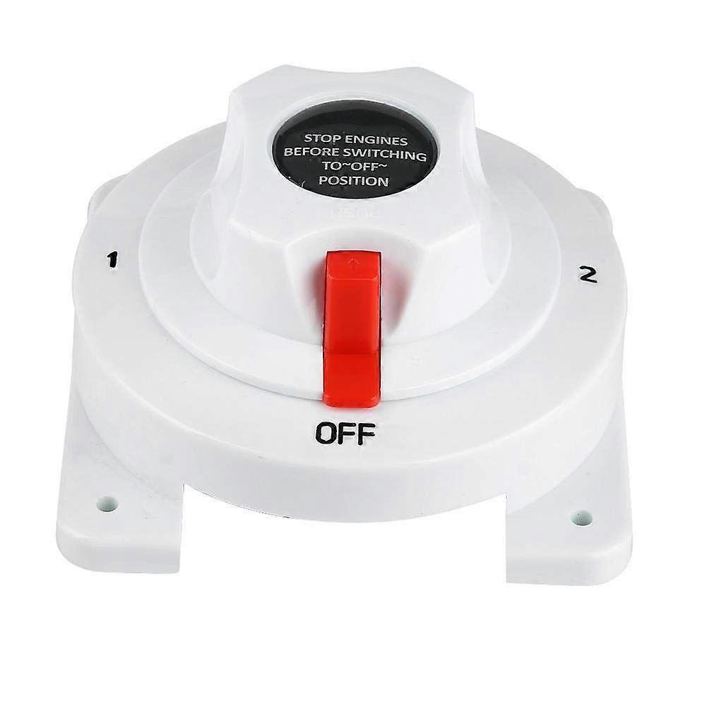 Battery Isolator Switch, 12-36V Both/Off Dual Battery Isolator Selector Switch