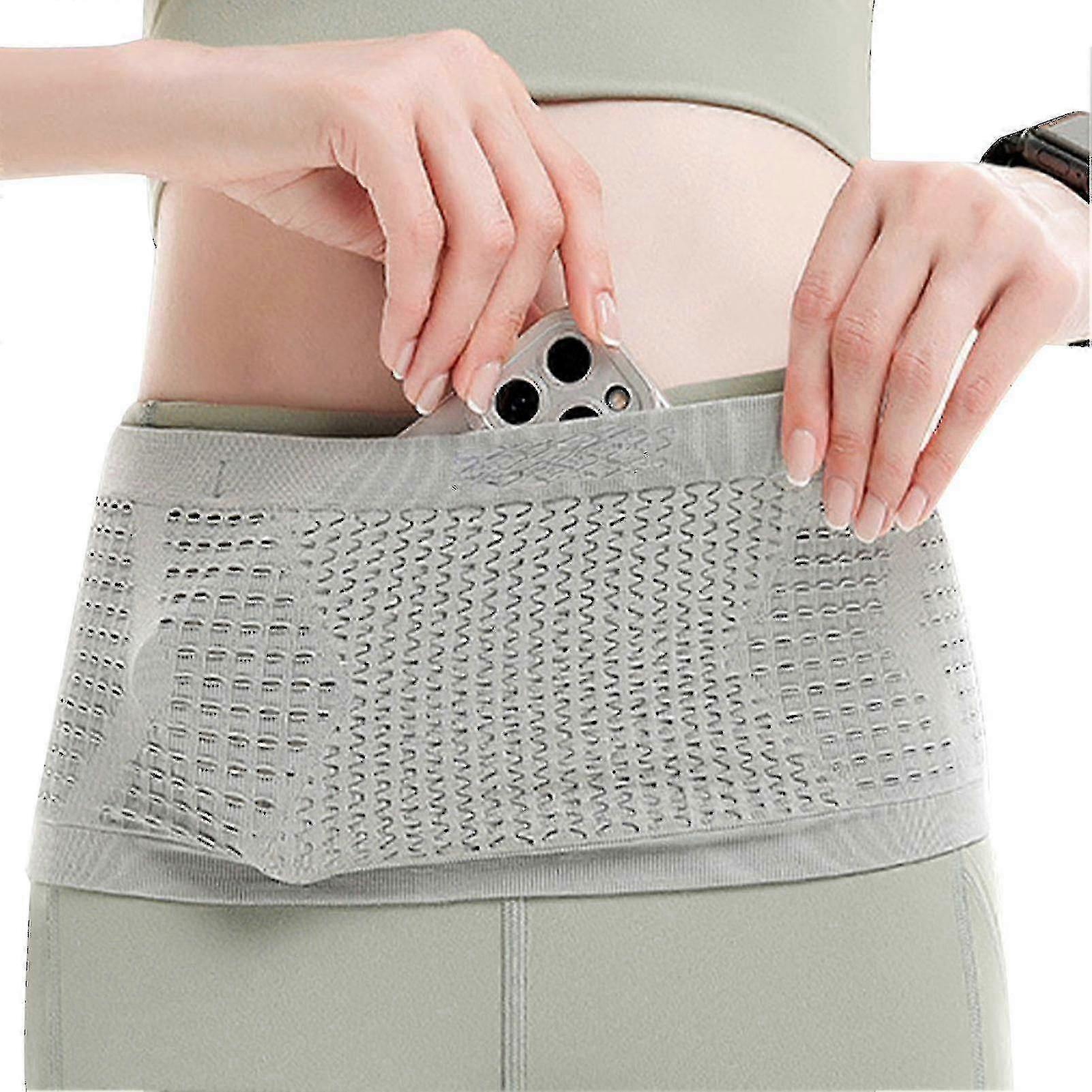 Running Belt, Slim Running Belt Fanny Pack, Phone Holder Running Wa...