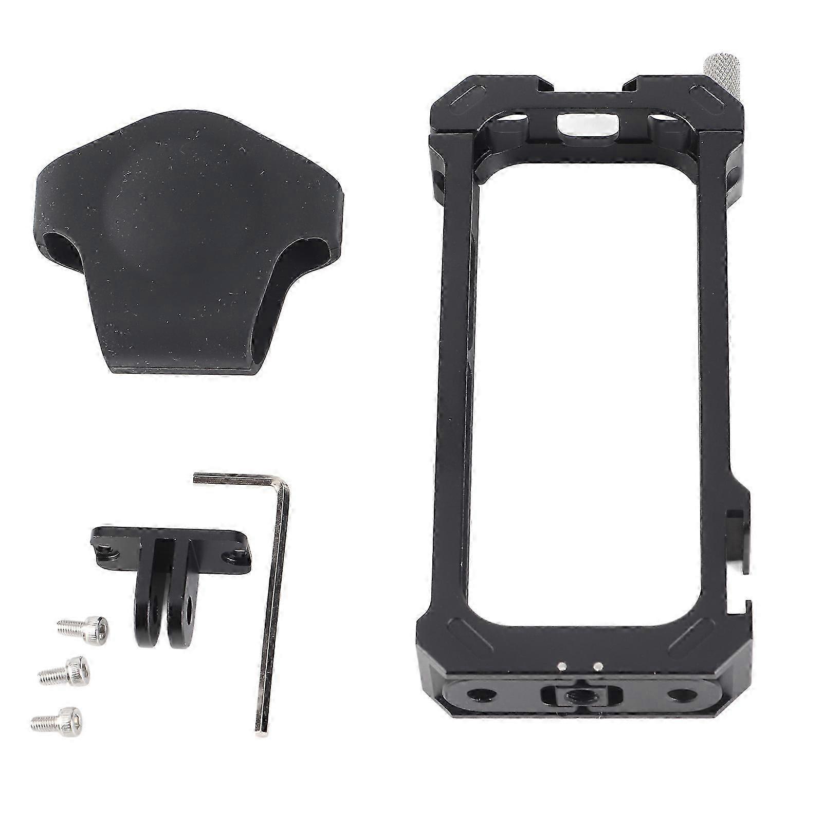 Aluminum Alloy Protective Frame for X3 - Precise Fit, Cold Shoe Mount, Easy Installation