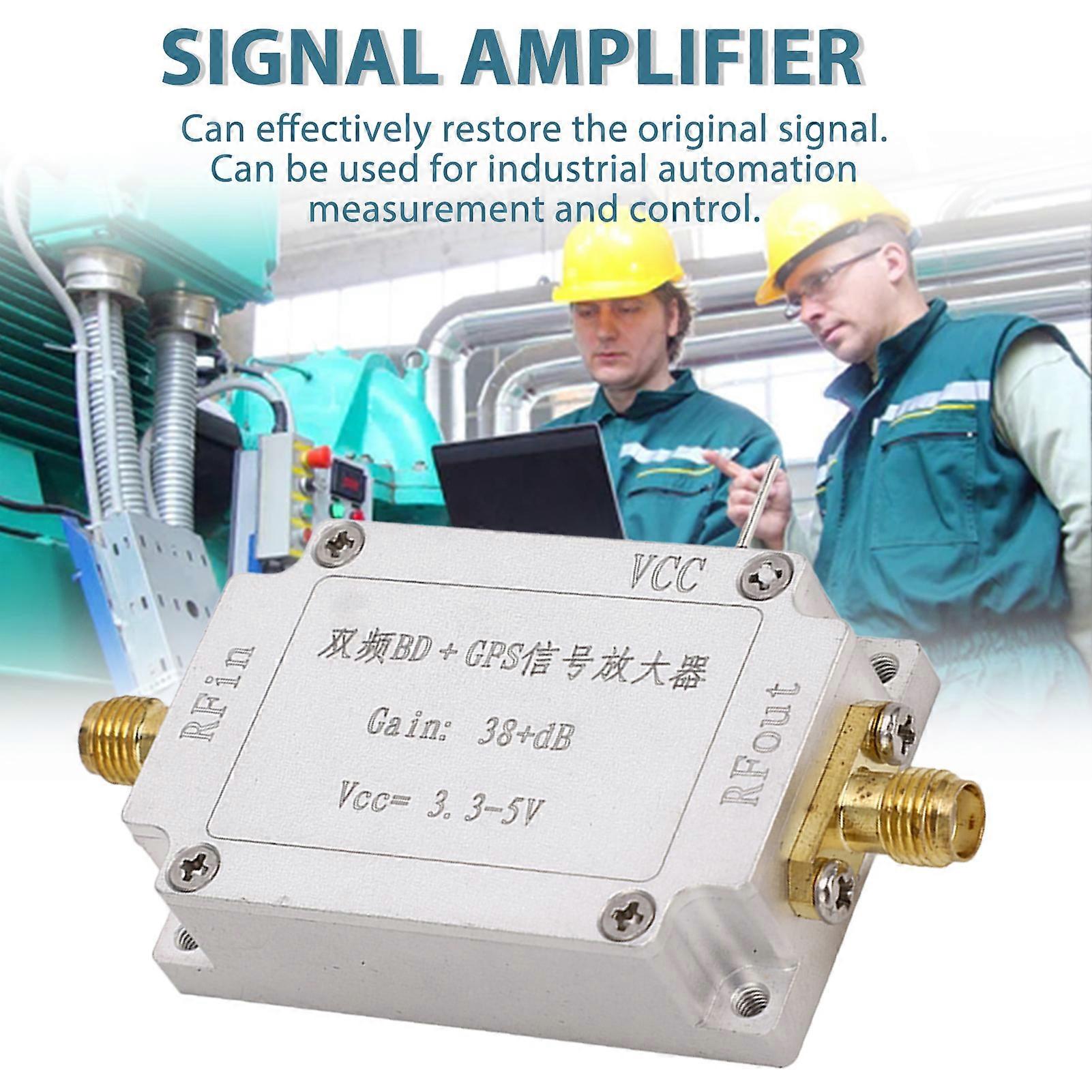 1090MHz RF Amplifier Module 38dB Gain Low Noise 3.3-5.0V DC