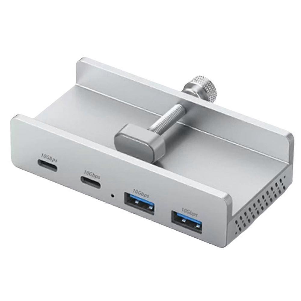 10Gbps USB HUB Clamp USB3.2 Splitter Adapter Desktop PC Accessories Usb Extension Hub Clip