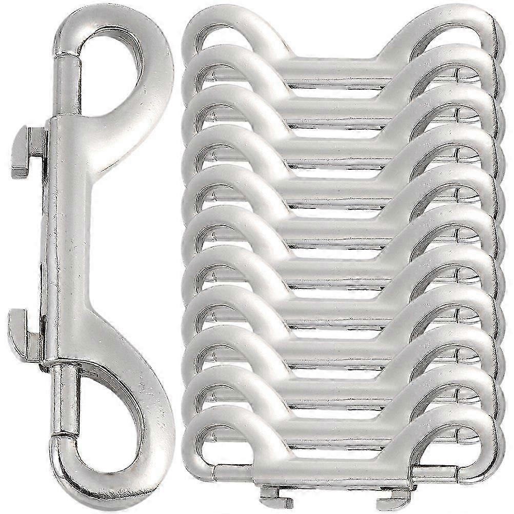 12pcs Double Ended Bolt Snap Hooks Heavy Duty Trigger Snaps for Dog Leash Backpacks