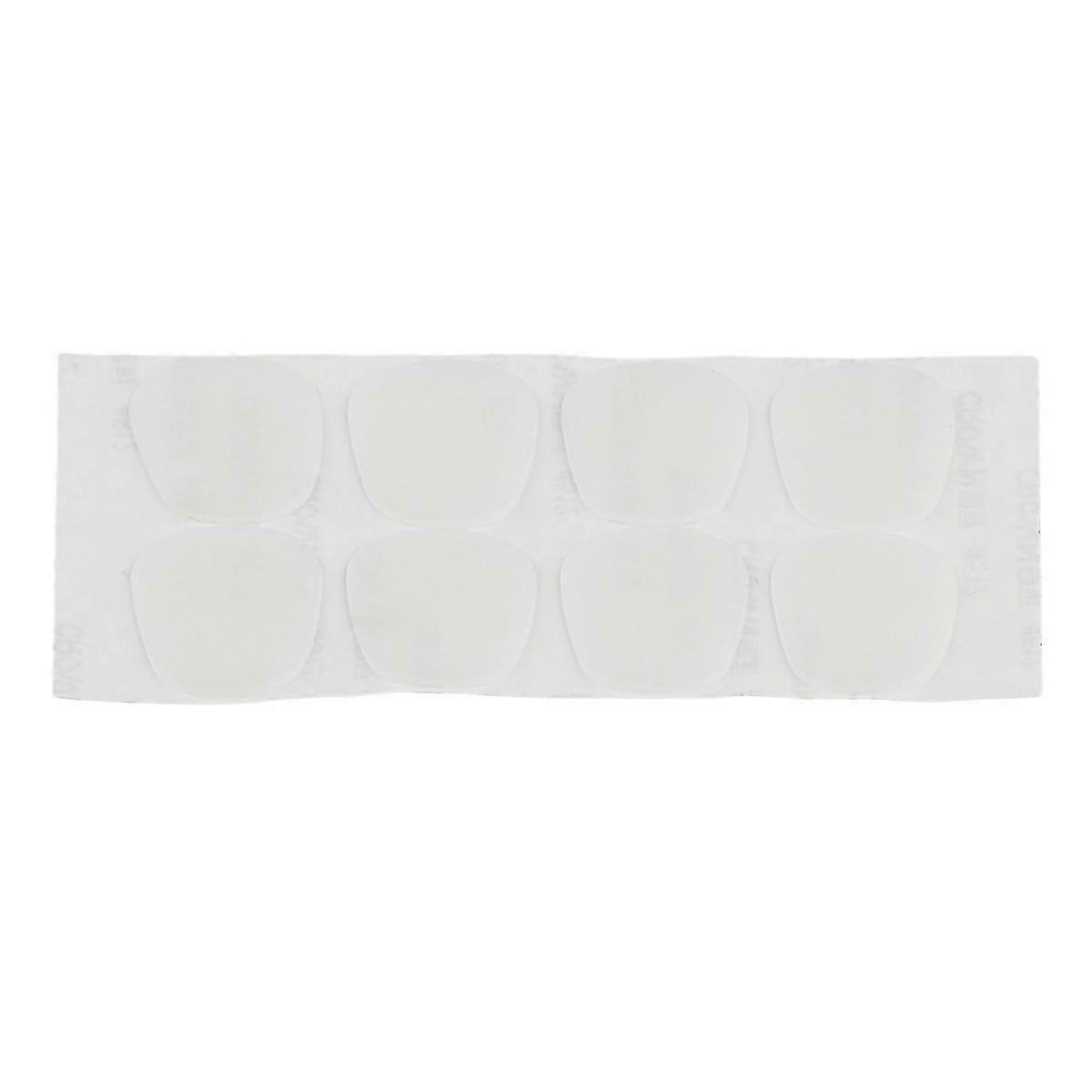 8pcs Alto/Tenor Saxophone Mouthpiece Patches Pads 0.8mm-translucent
