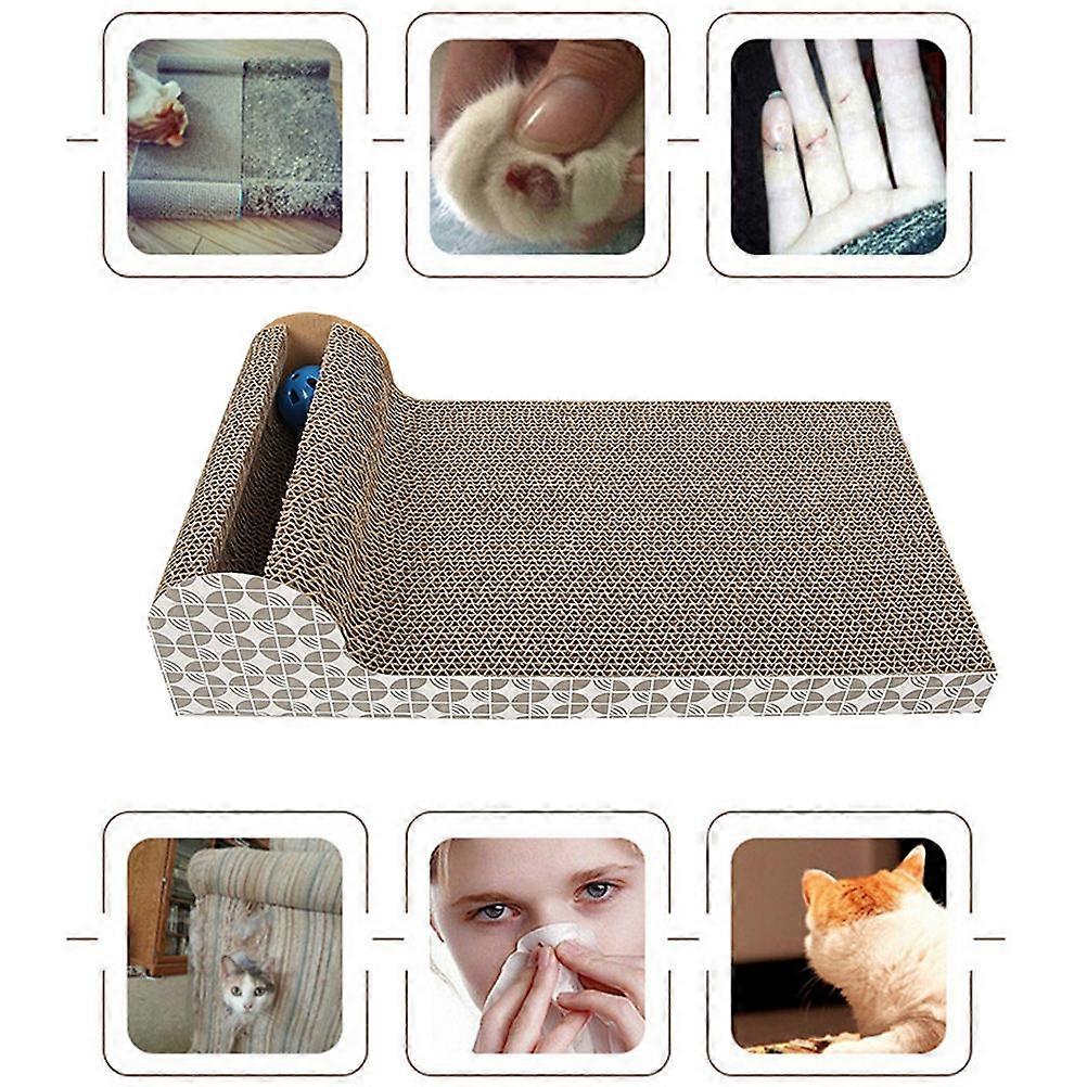 Corrugated Cat Scratch Board Cat Scratching Pad Toy