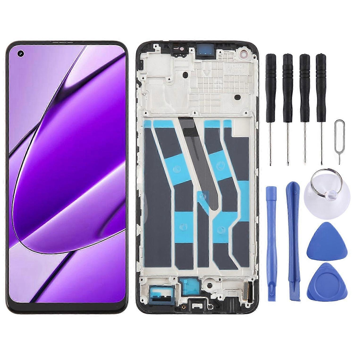 OLED Screen with Frame For Realme 11 4G RMX3636