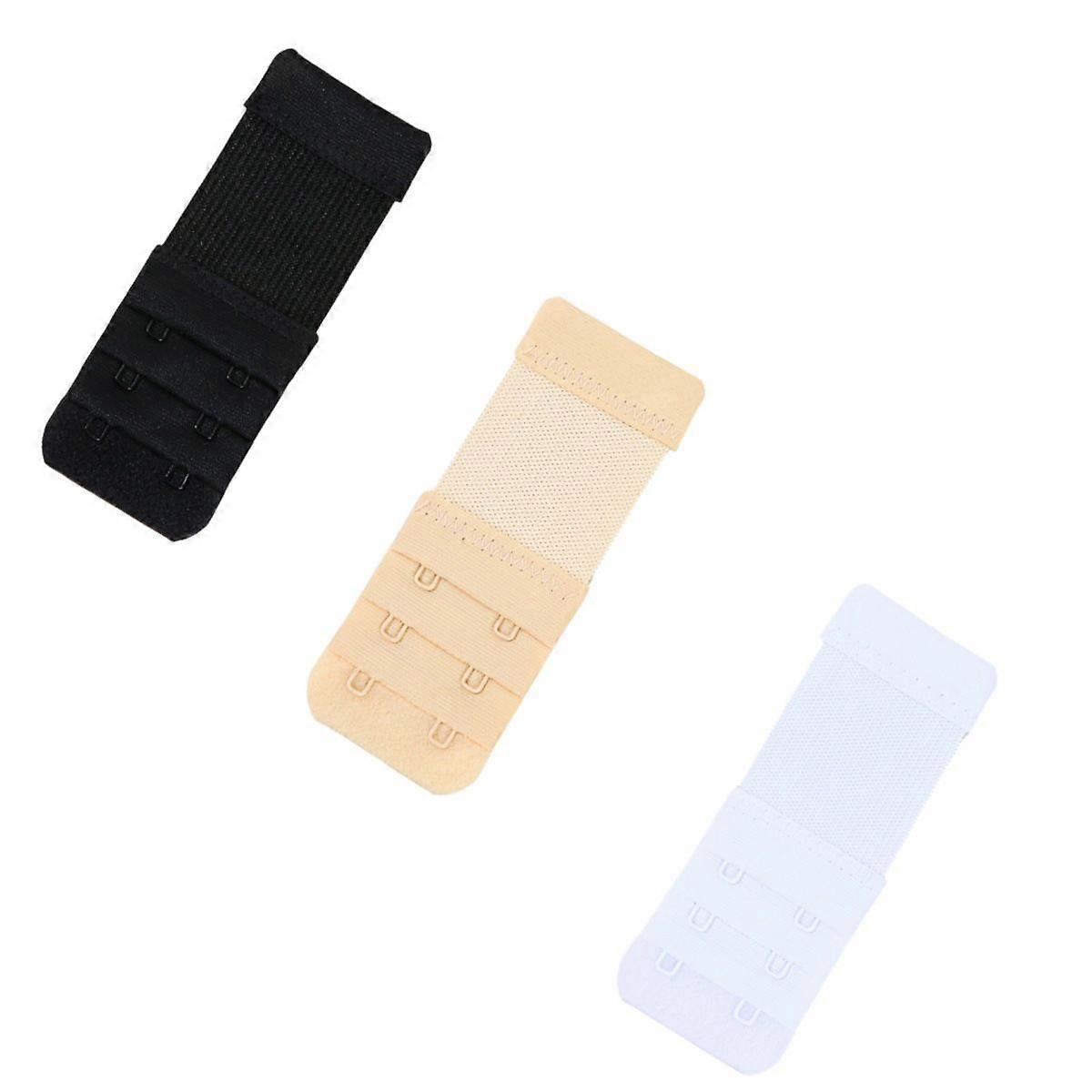 Women's Bra Extenders  2 Hook Soft Comfortable Stretchy Bra Extension Strap