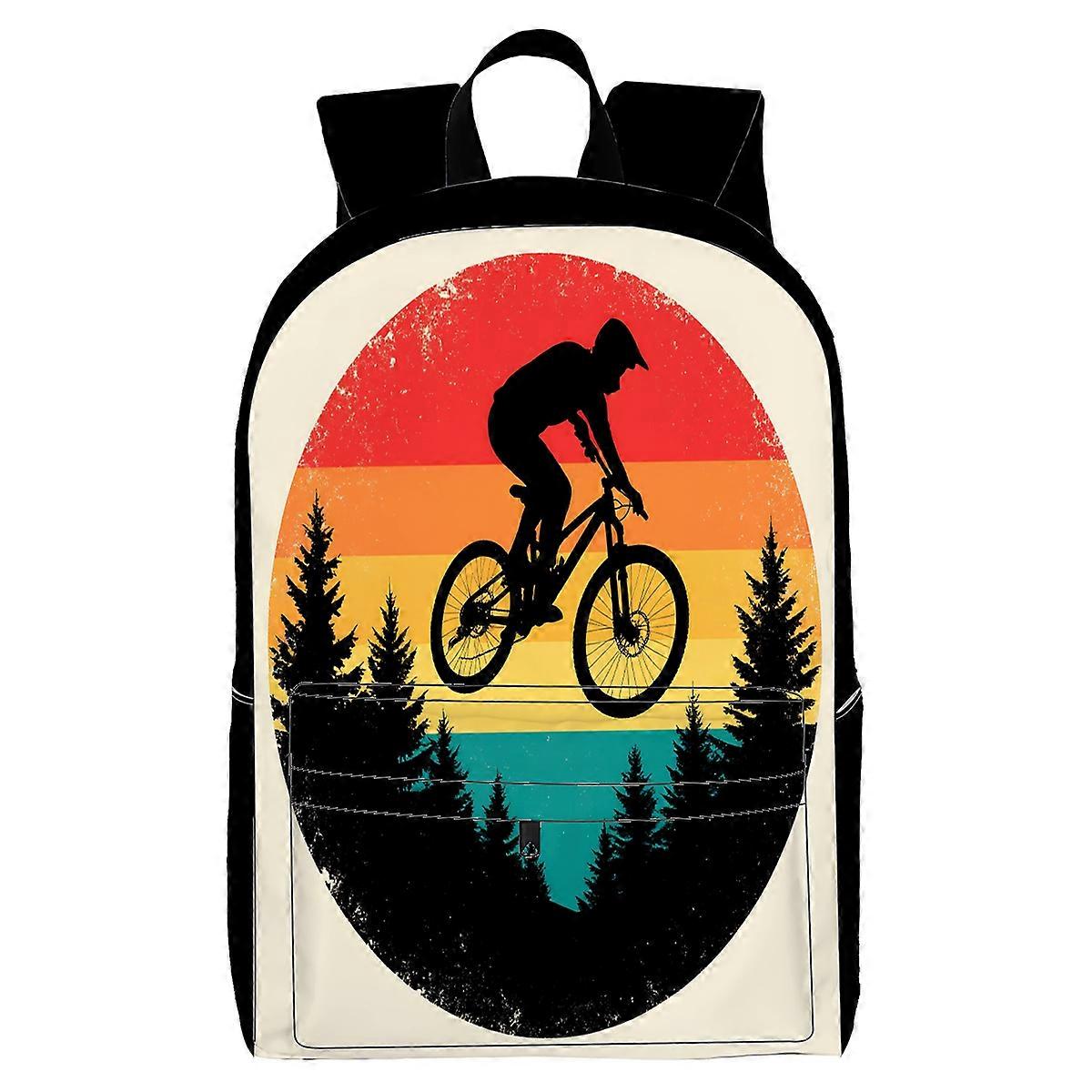 Travel Laptop Backpack, Fits 15.6 Inch Notebook, Durable Daypack with Multiple Compartments for Students Business Work U2103