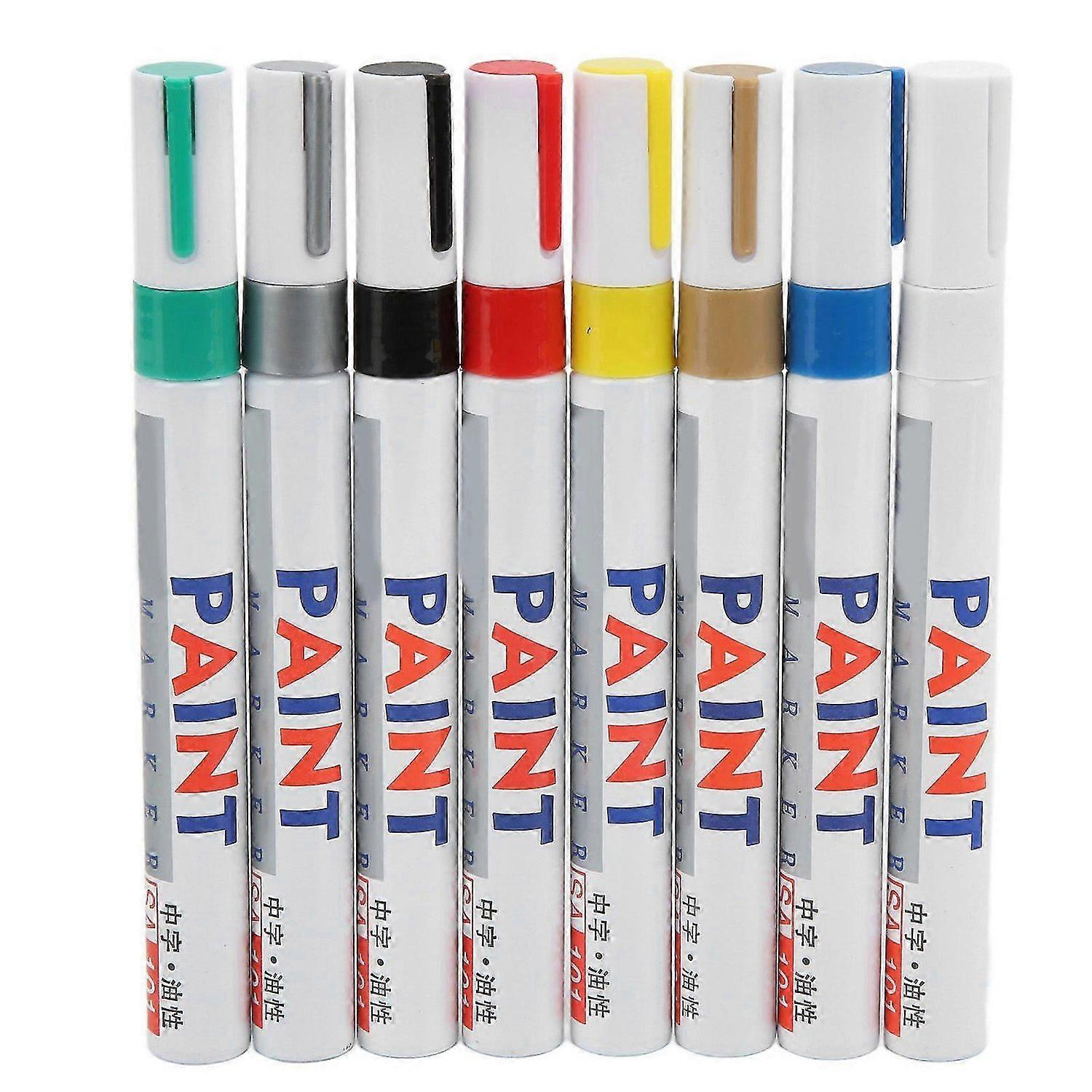 2025 Latest Model 8Pcs Whiteboard Pen Multifunctional Colorful Fast Drying