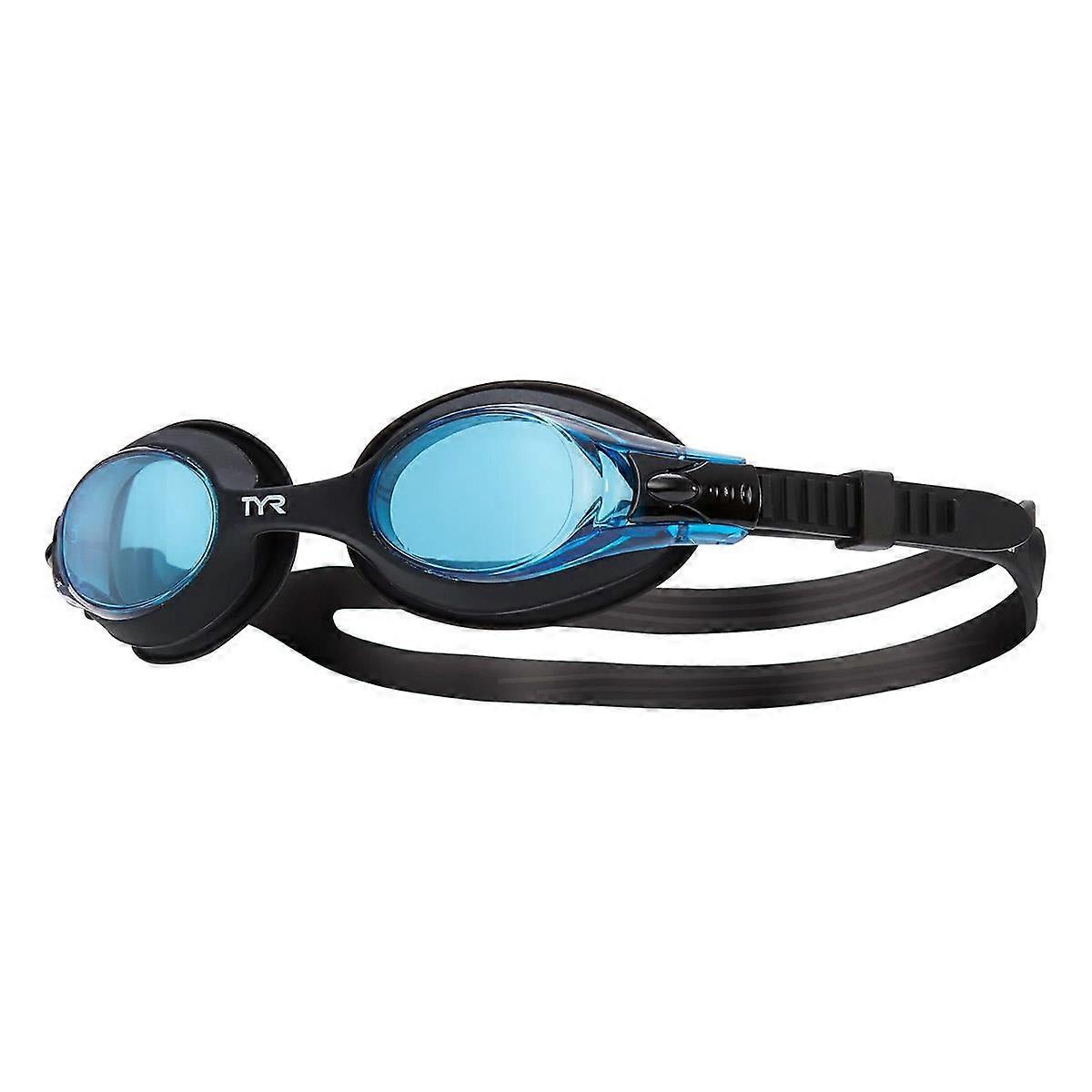 TYR Kids' Swimple Goggles - Black / Blue Kids Boys