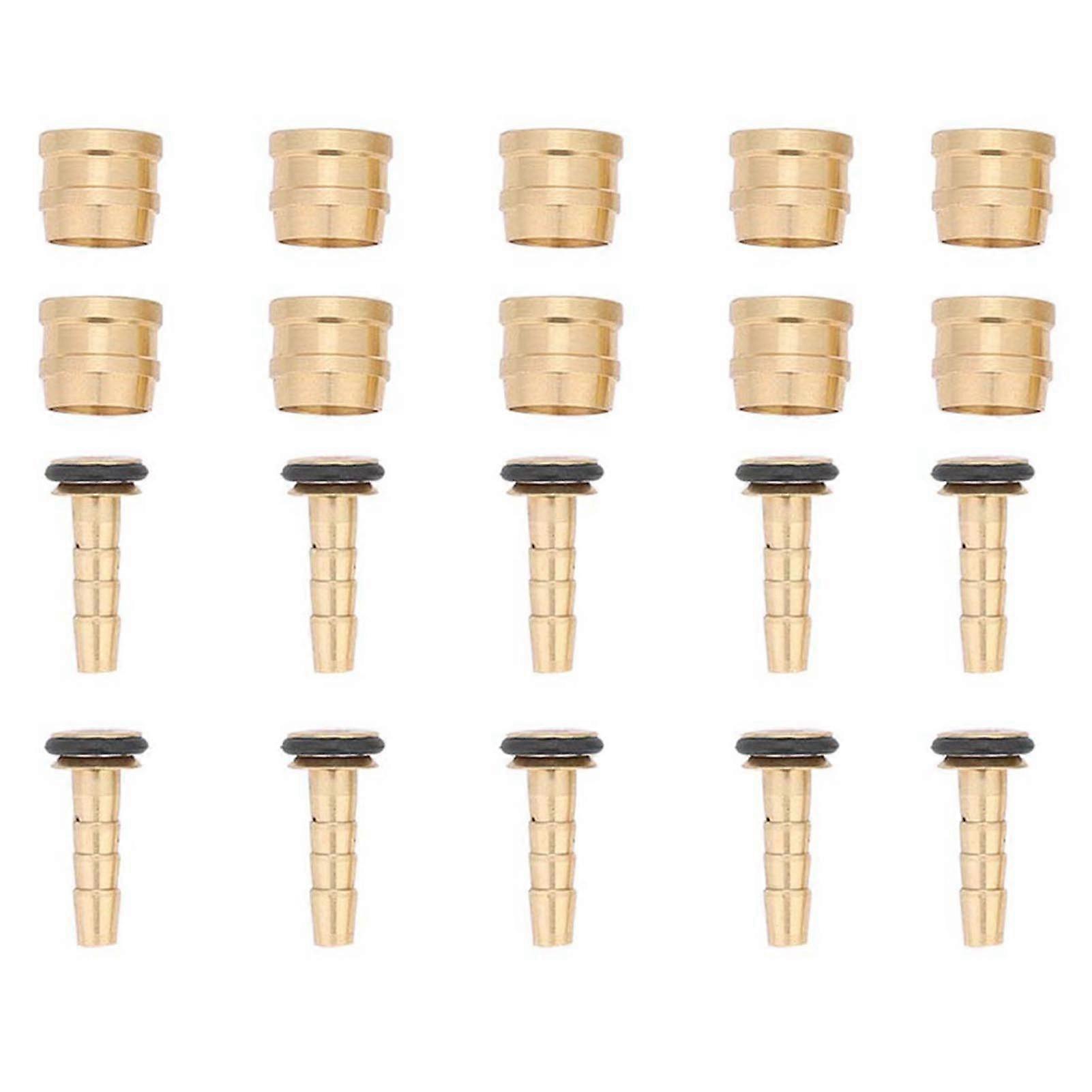 10 Set Hydraulic Disc Brake Hose Olive Connector Insert for Replacement Part