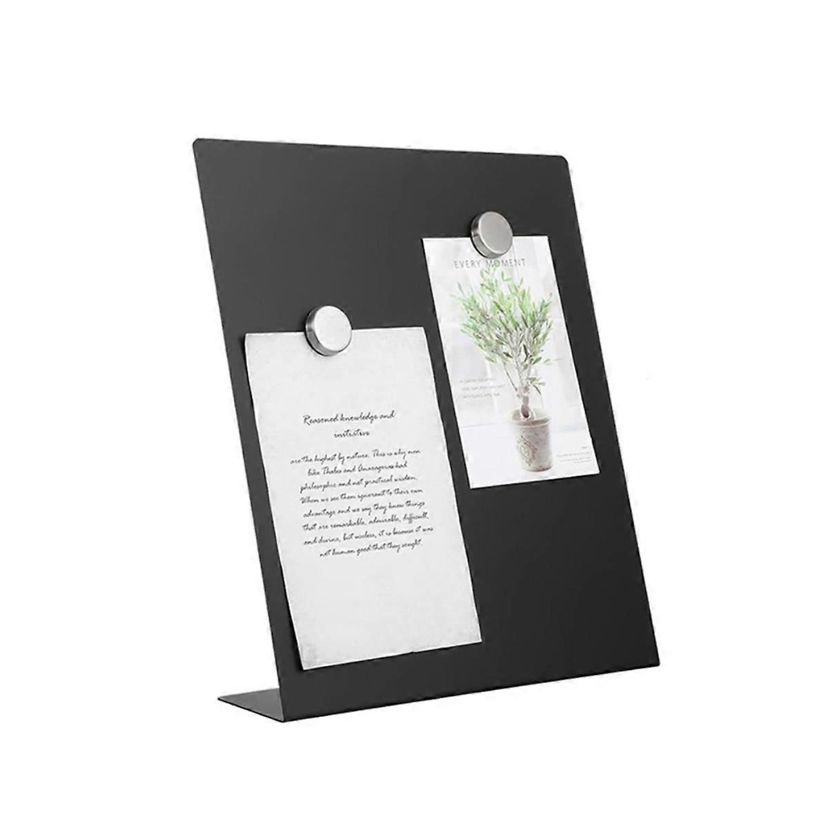Magnetic Bulletin Board with Easel Stand