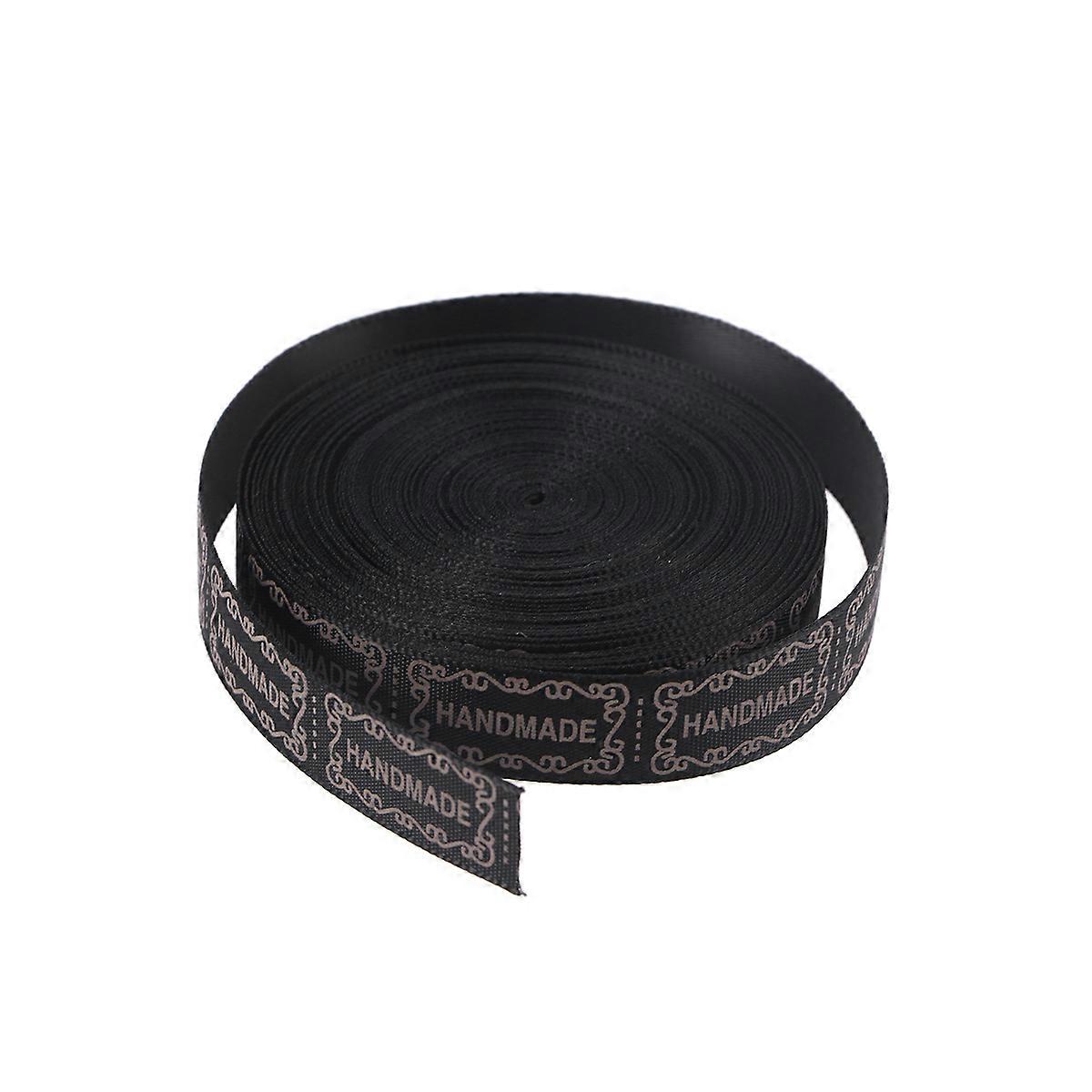 English Words Printed Ribbon for Baking Wrap Belt Handmade Ribbon 10 Yards