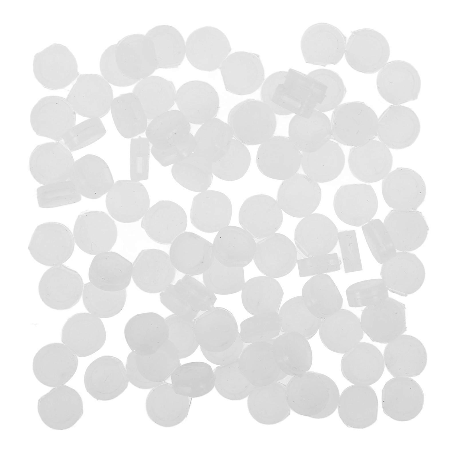 Clip-On Earring Findings Earring Pads Anti-Pain Non-Irritating Hypoallergenic 100Pcs