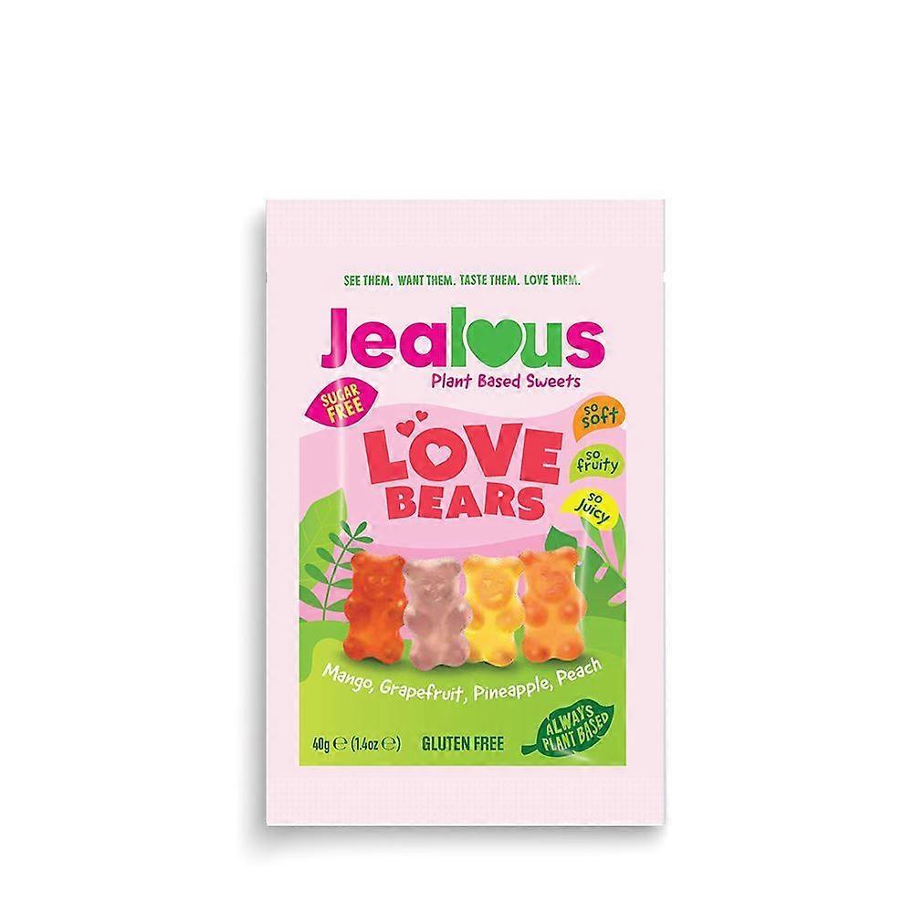 Jealous Sweets Love Bears Φυτικά Γλυκά 40g - 10 Τεμάχια