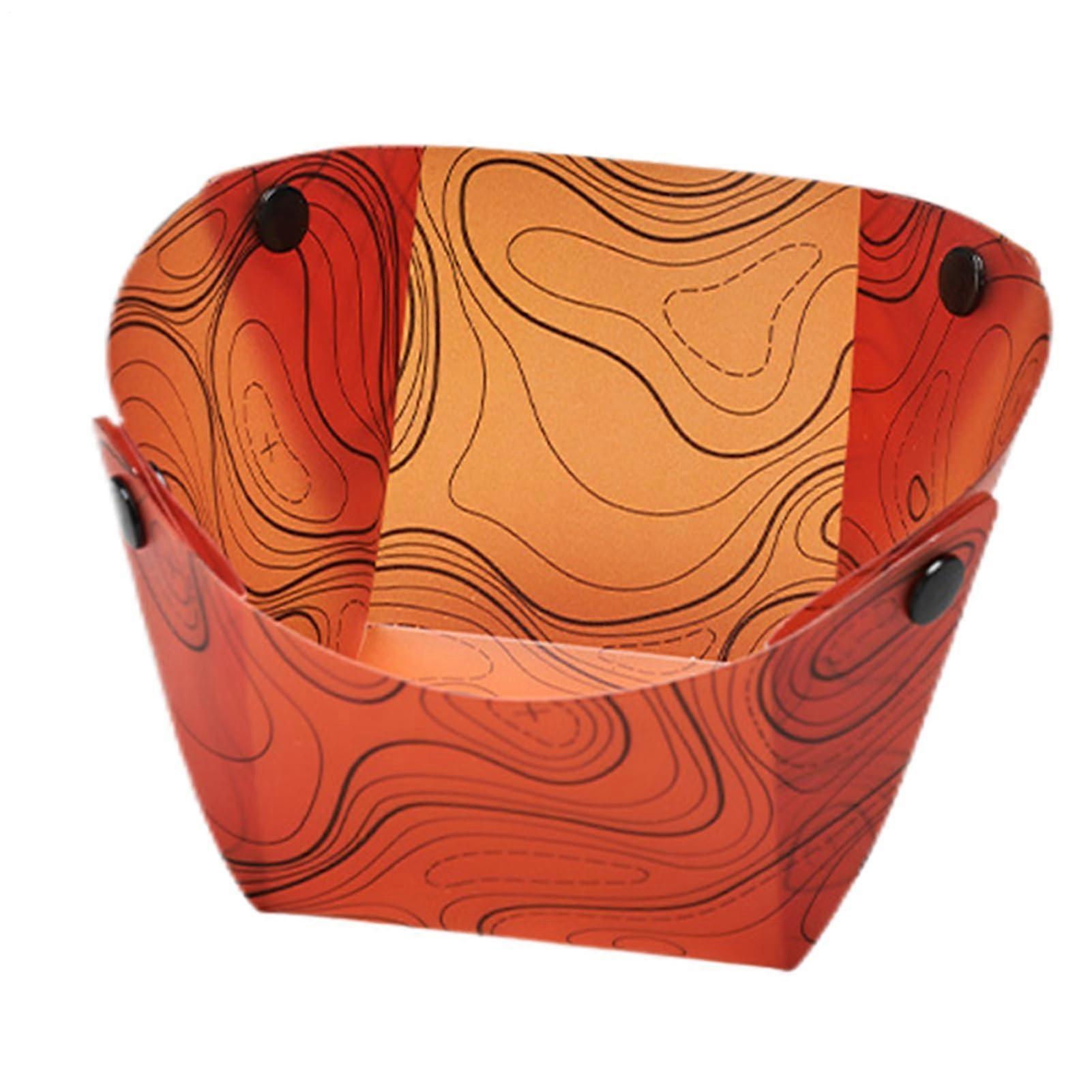 Foldable Bowl Travel 28X23X14 Cm 11.02X9.06X5.51 In SpaceSaving Design Food Material