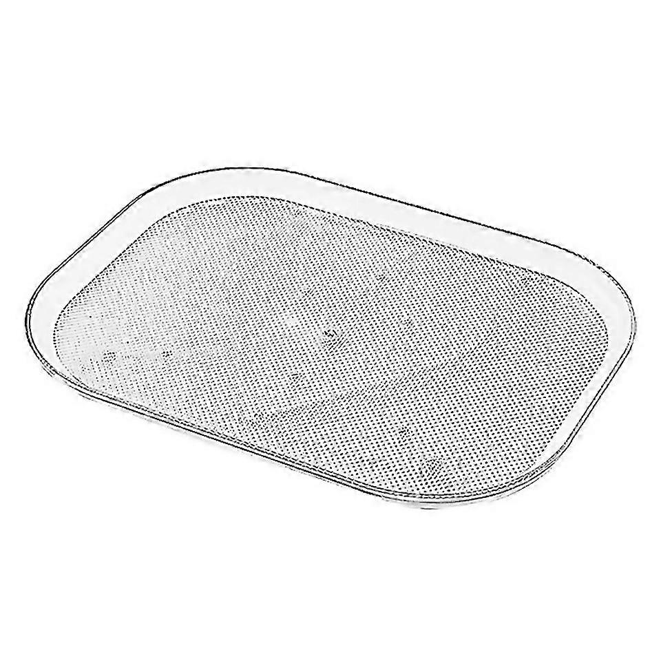 For Turntable Organizer For Refrigerator 360 Rotatable Rectangle Storage Rack Clear Turntable Rack