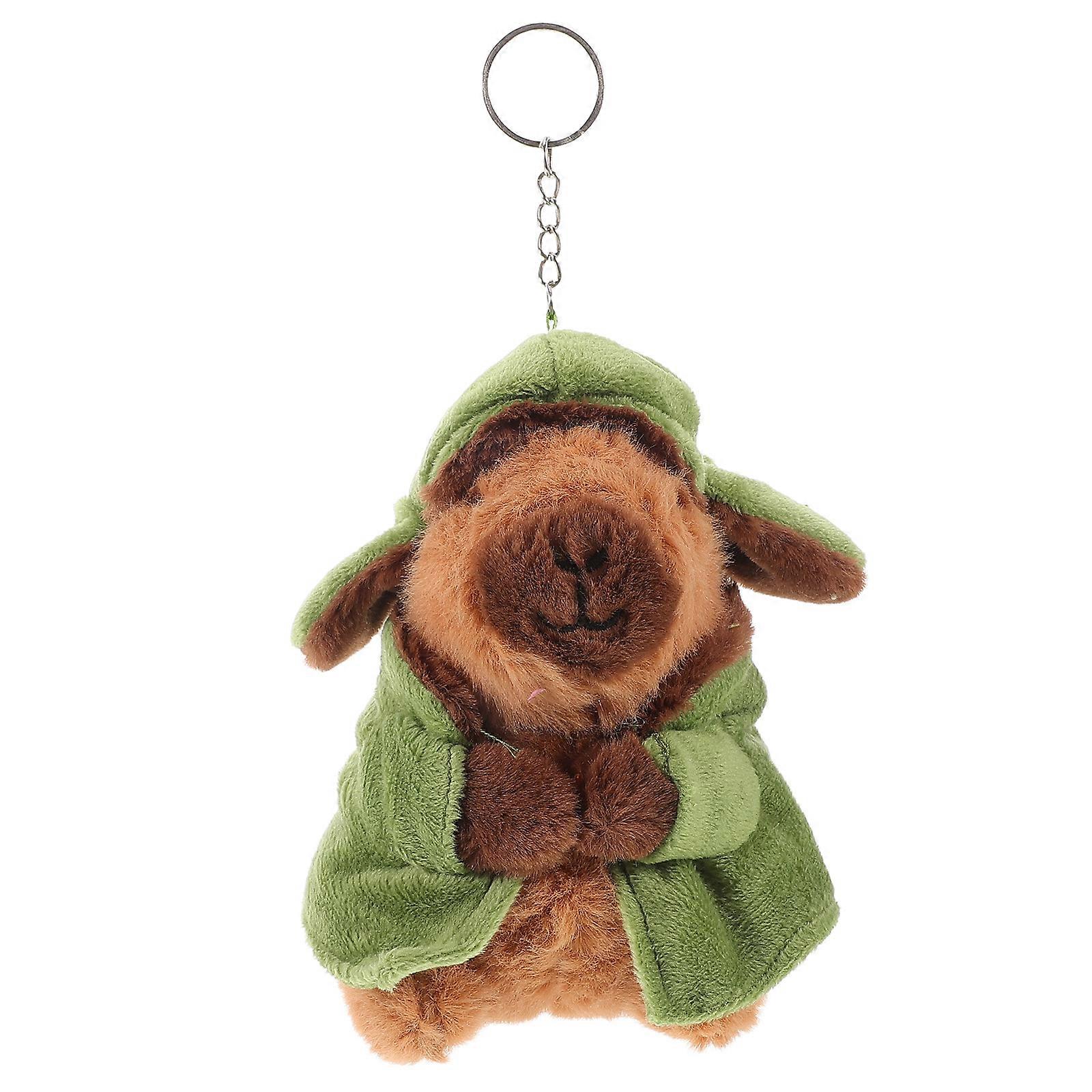 Cute Plush Keychain Adorable Animal Design for Keychain 5Pcs Set