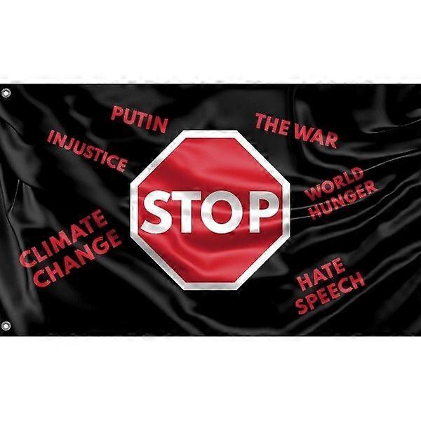 Black Protest Flag FG1528