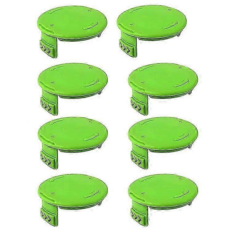 8Pcs 3411546A-6 Compatible For Greenworks G24LT / G24LTK2 Lawn Mower Spool Cap Spare Part (PrettyJ)