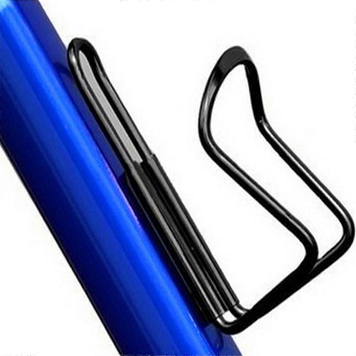 Silver Bicycle Bottle Cage Compatible With Any Standard Water Bottle