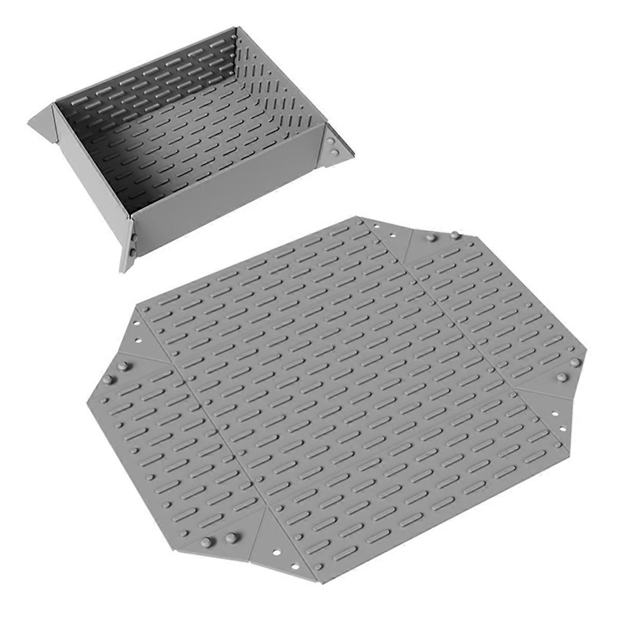 Folding Storage Box Drain Pad Table Mat Pot Mat Anti-scalding B