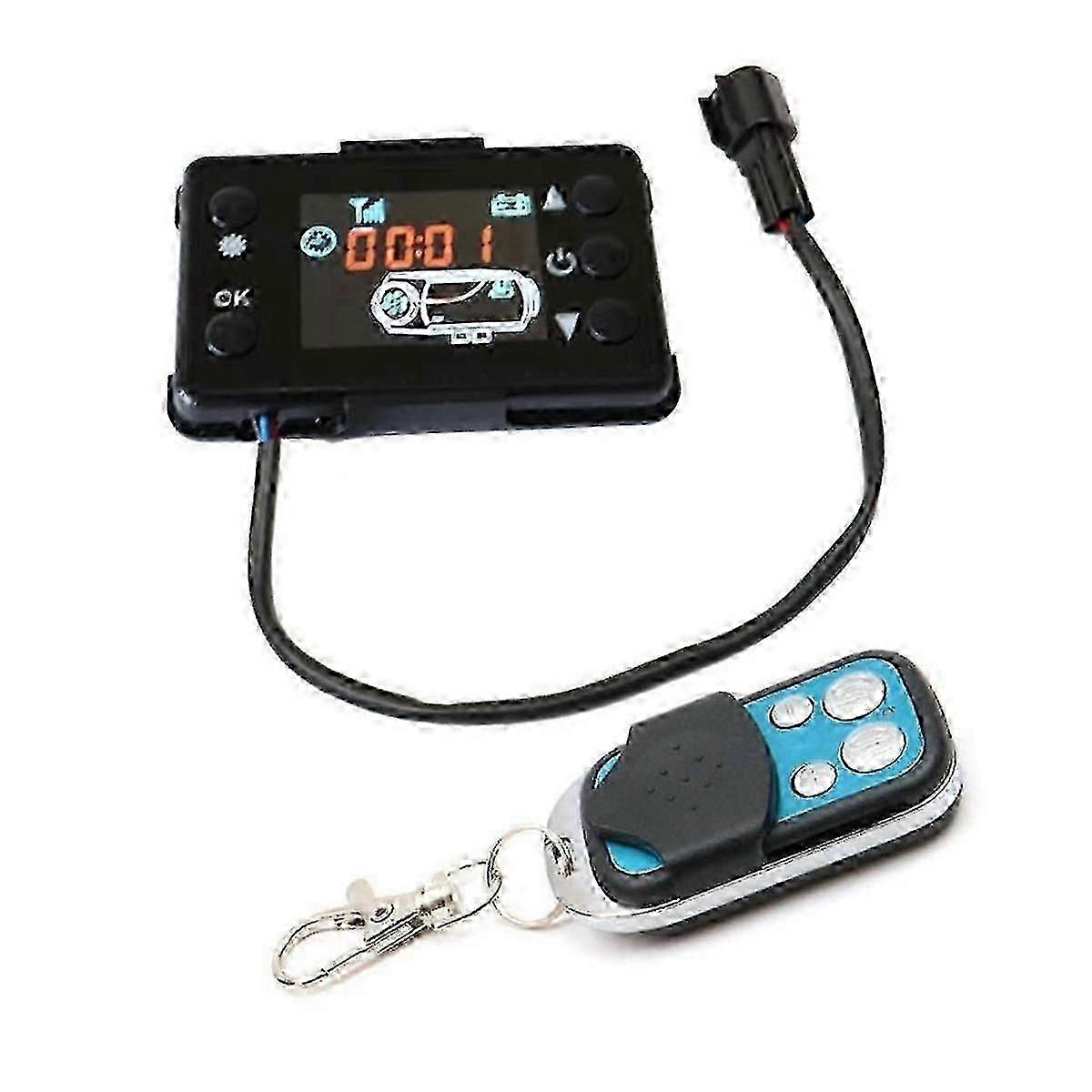 Air Diesels Air Heater Lcd Monitor Switch, Control Board Main Board with Remote Control compatible with Parking