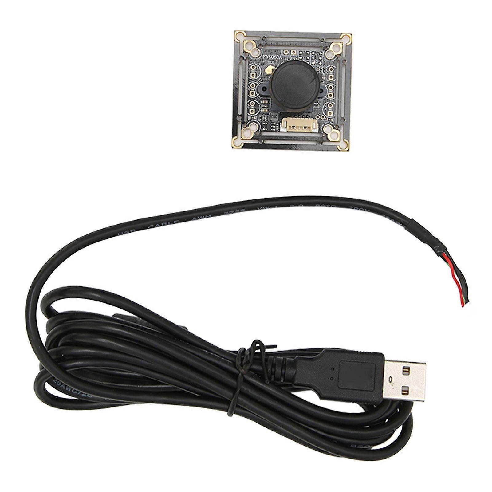 USB Camera Module 5MP PX 96 Degrees Viewing Angle Plug and Play Drive Free Industrial USB HD Camera Module for Outdoor