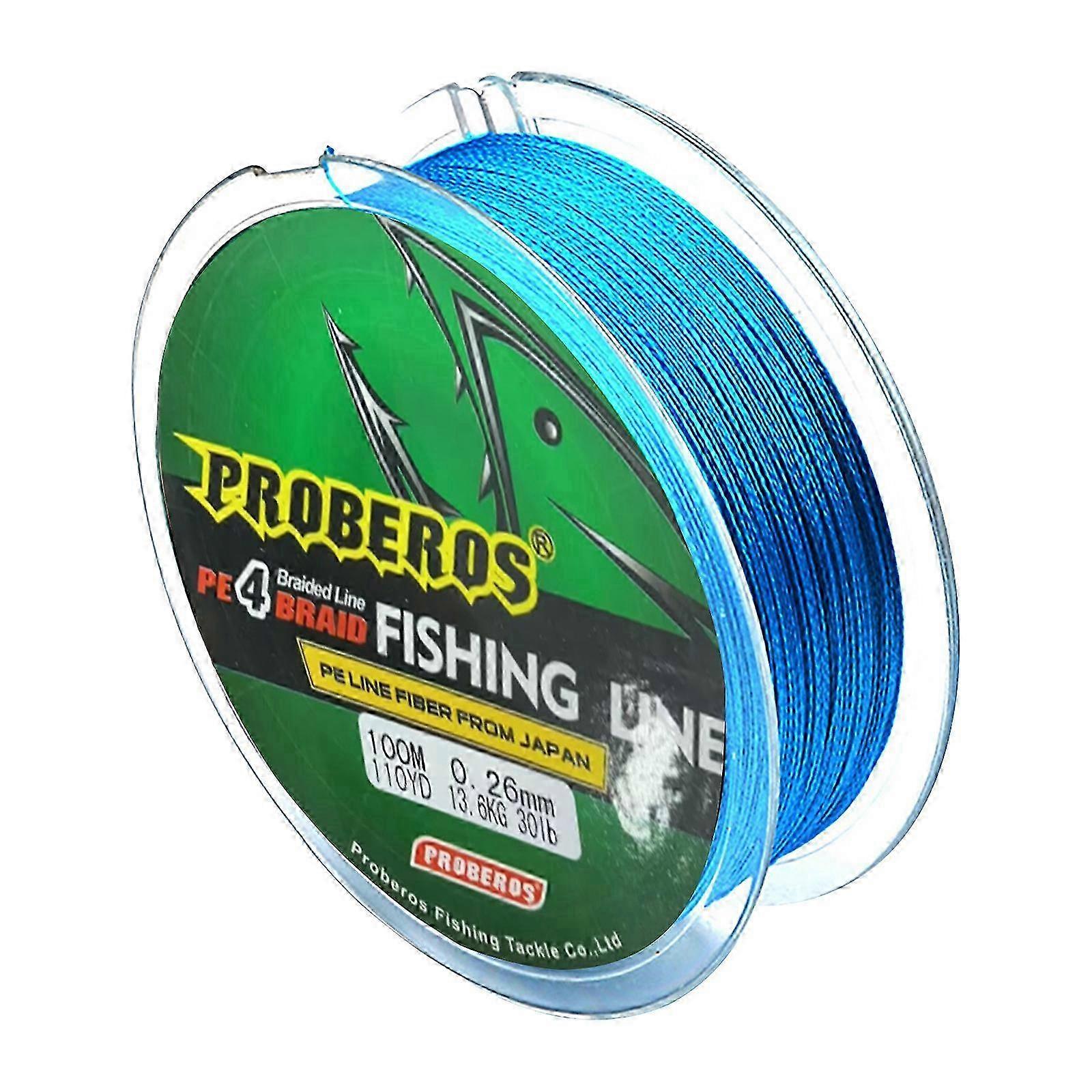 100 Meters Vigorous Horsefish Line 5 Colors PE Line 0.4#-2# Line Green Label AA504 2025