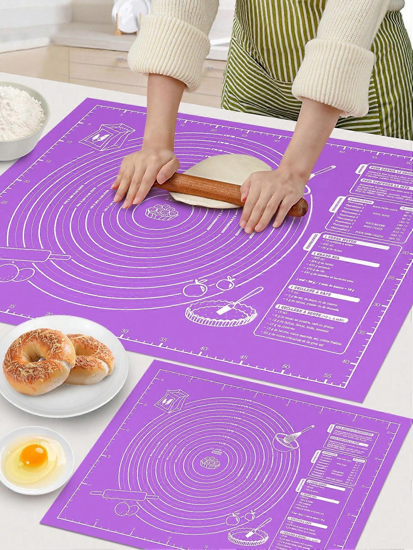 1pc Kneading Mat - Non-Stick, , Easy To Clean, Convenient Storage, Baking Essential, Great For Christmas, Parties & Holidays Back To School