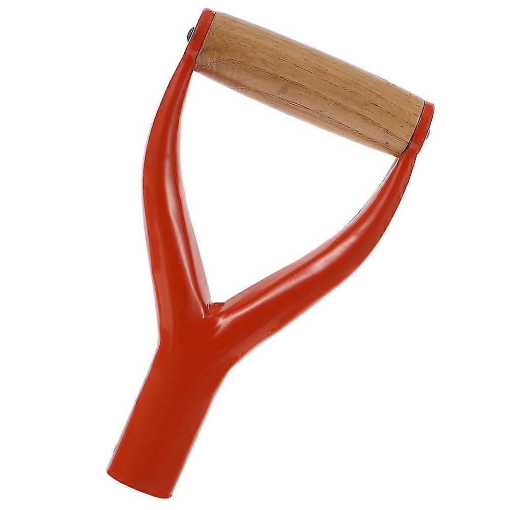 Wooden Handle Replacement for Digging Use with Y-Shaped Grip 4Pcs