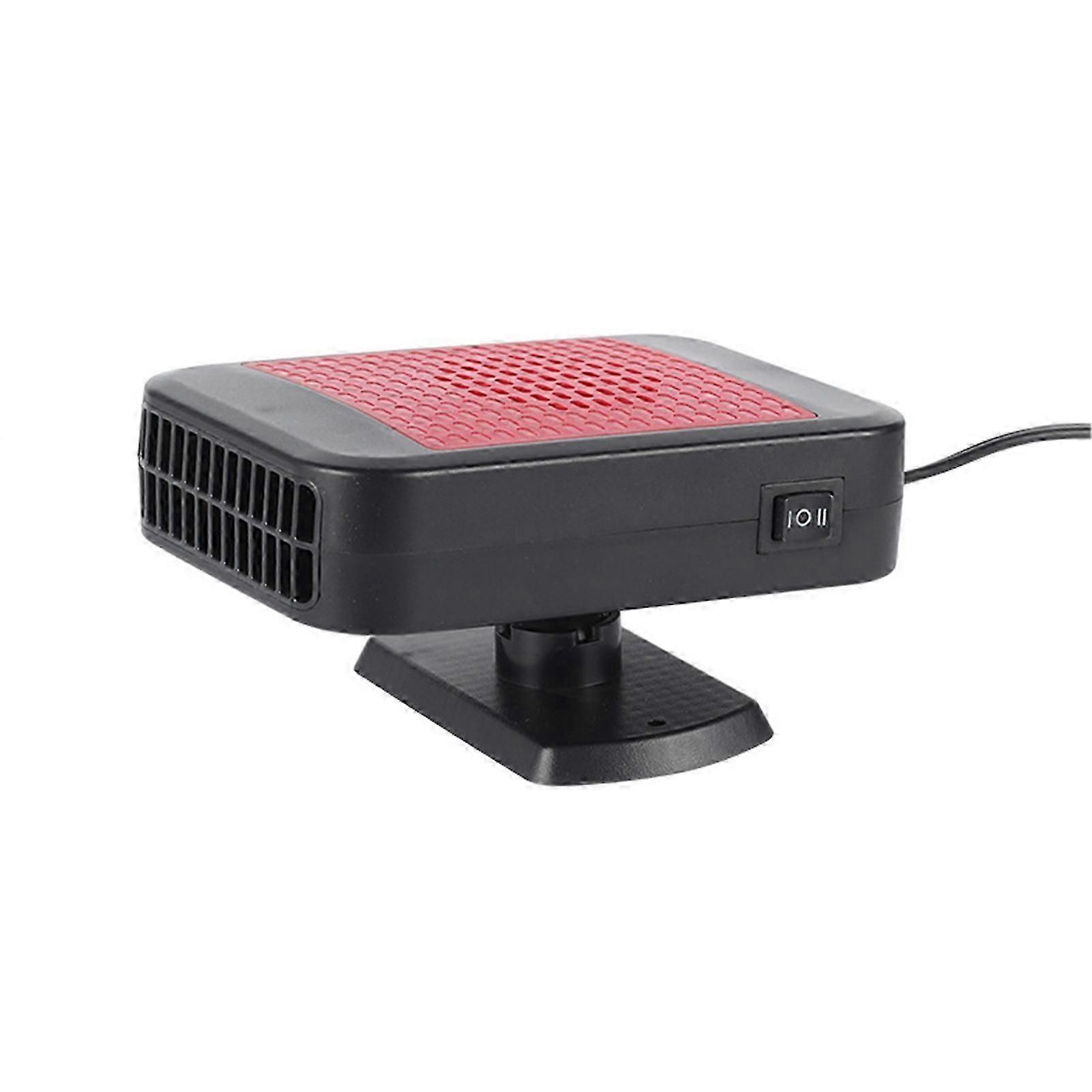 12V Car Heater Fan Windshield Defroster Fast Heating 360-Degree Rotatable Wide Compatibility 200W Portable Car Heater Fan