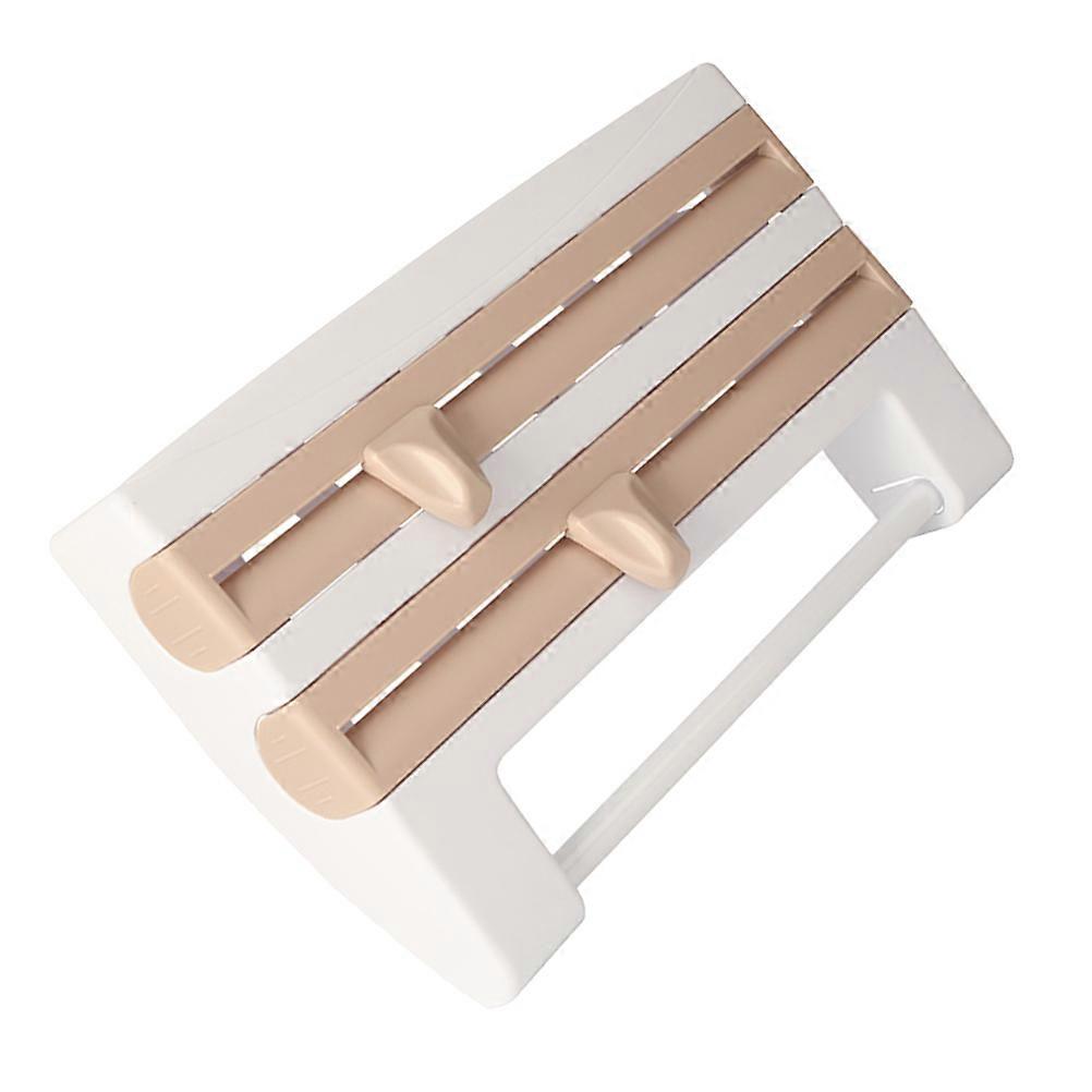 Kitchen Paper Towel Holder for Wall Mount Multi-Functional Dispenser