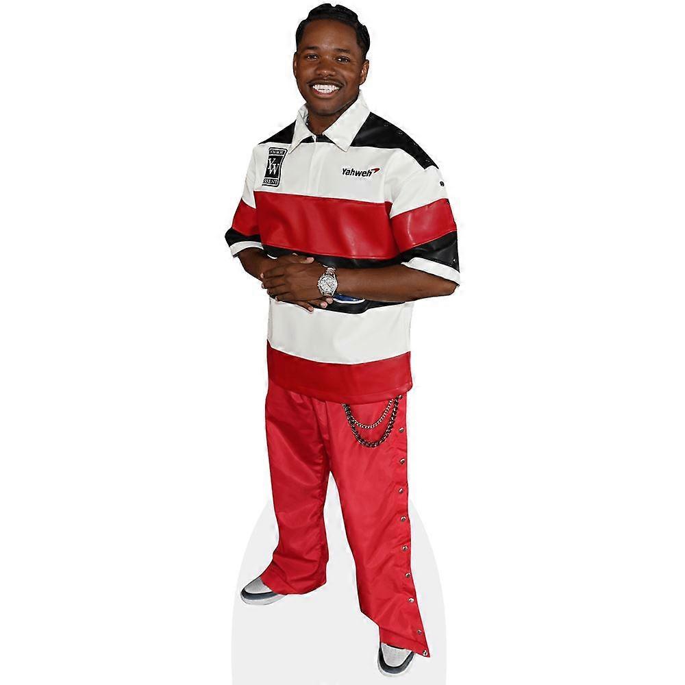 Nathan Davis Jr (Red Trousers) Cardboard Cutout (lifesize OR mini size). Standee. Stand Up.