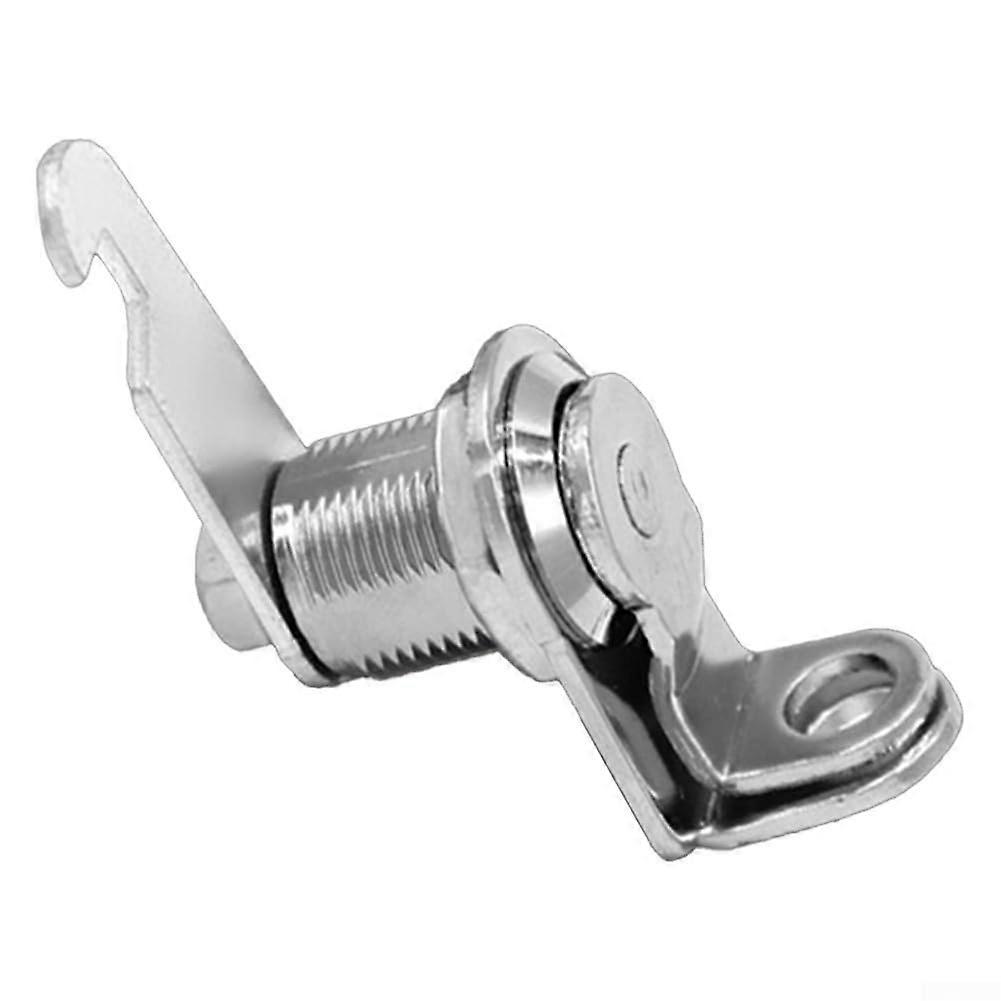 Cylinder Cam Lock Zinc Alloy Padlockable Cabinet Lock For Lockers Mailboxes Toolboxes 16mm