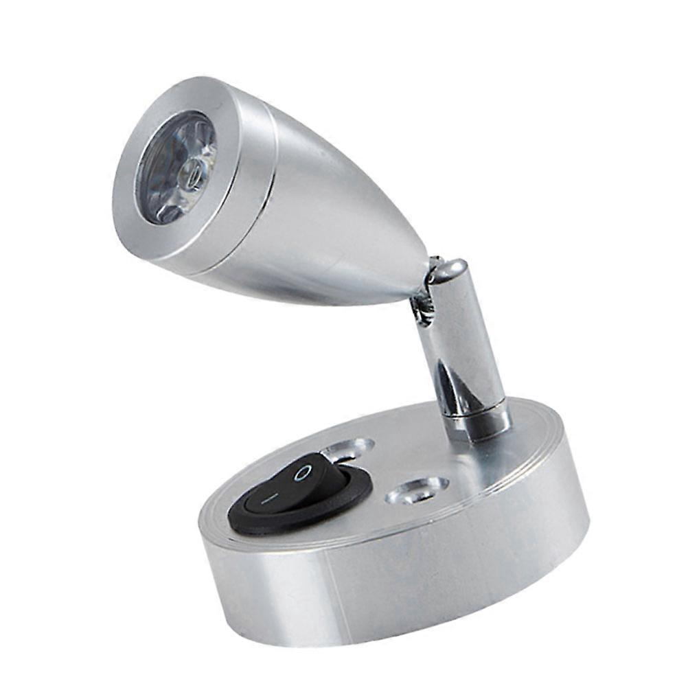 Wall Lamp Multipurpose Light for Lighting 6Pcs Silver Aluminum LED Lights