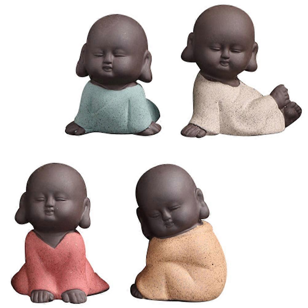 Teaboard Decor Pottery Ornament for Decoration 12Pcs