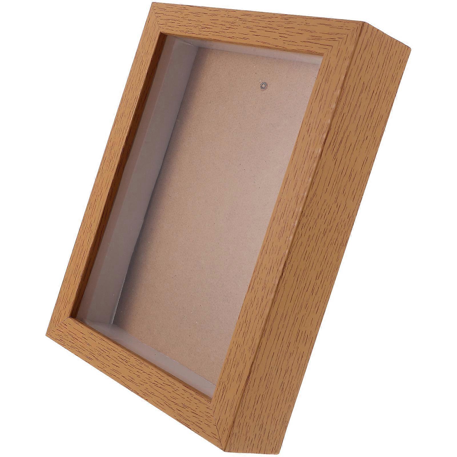 Flower Display Case for DIY Use 4Pcs Shadowbox Picture Holder