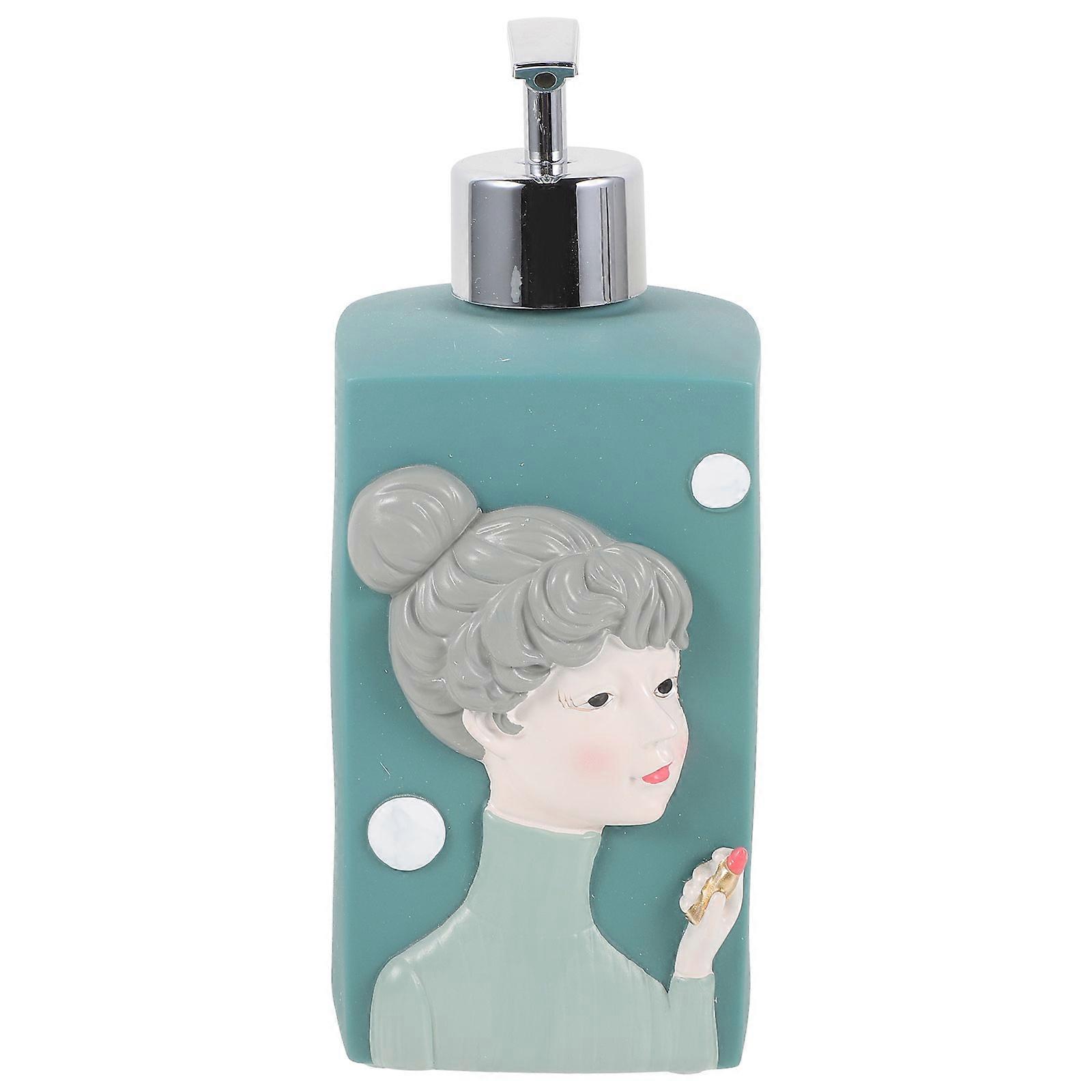 Hand Lotion Dispenser Pump Bottle Leak-Proof Simple Design Kitchenware 480ml 1Pack