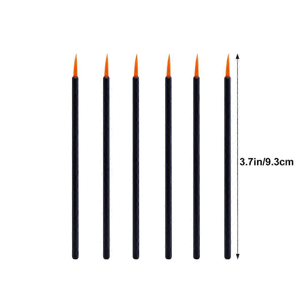 Plastic Eyeliner Brush Disposable Applicator Wands for Makeup 100Pcs