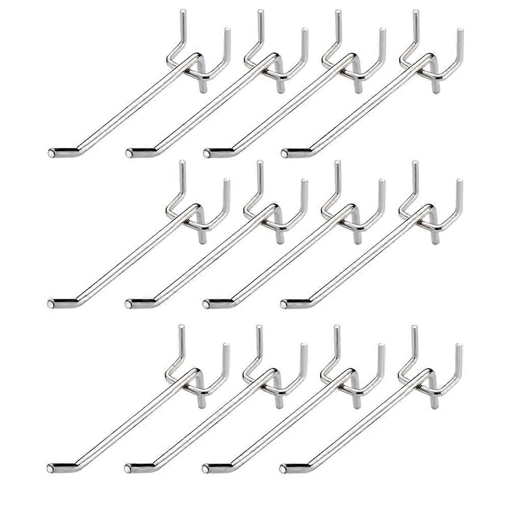 Pegboard Accessory Peg Board Shelving Hooks Business Owners Hanging 10X3.5CM 48Pcs