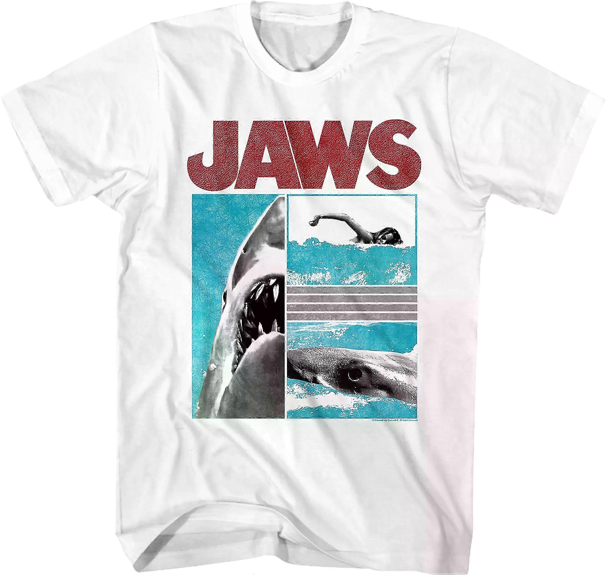 Panels Jaws T-shirt Rockinstone