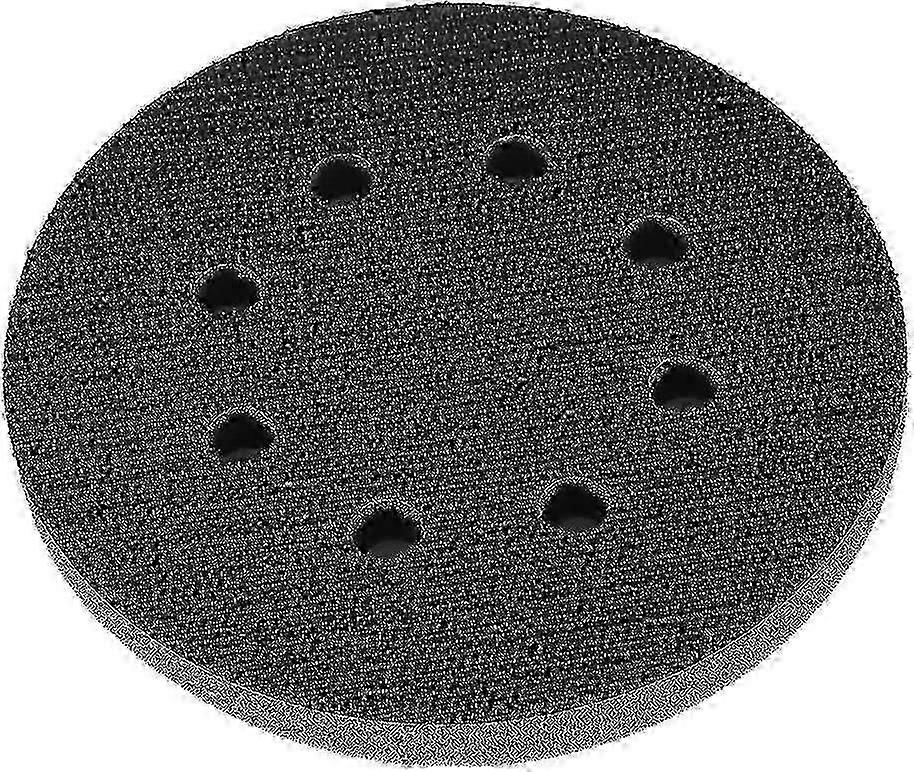 125mm Wafer Sanding Sponge Pad with 8 Holes, Soft Interface for Grinding