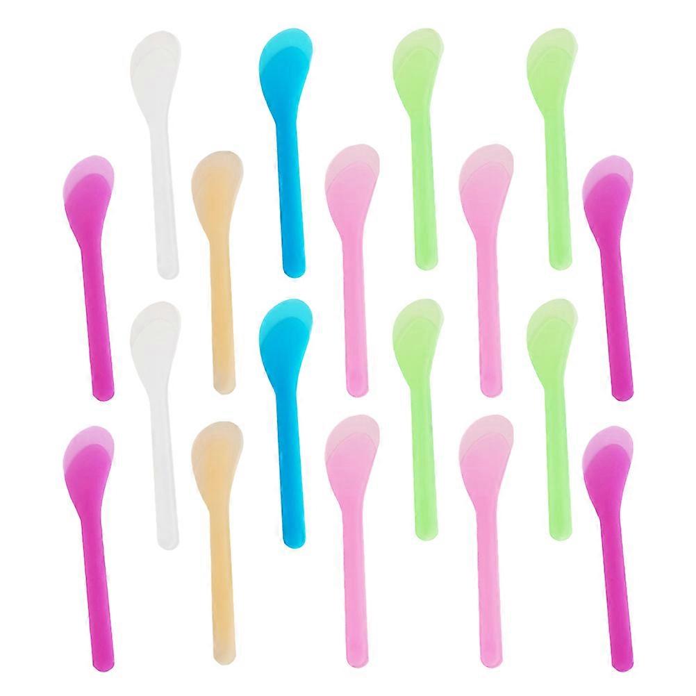 Makeup Mask Spatulas Plastic Tools for Facial Cream Use 150Pcs Assorted Colors
