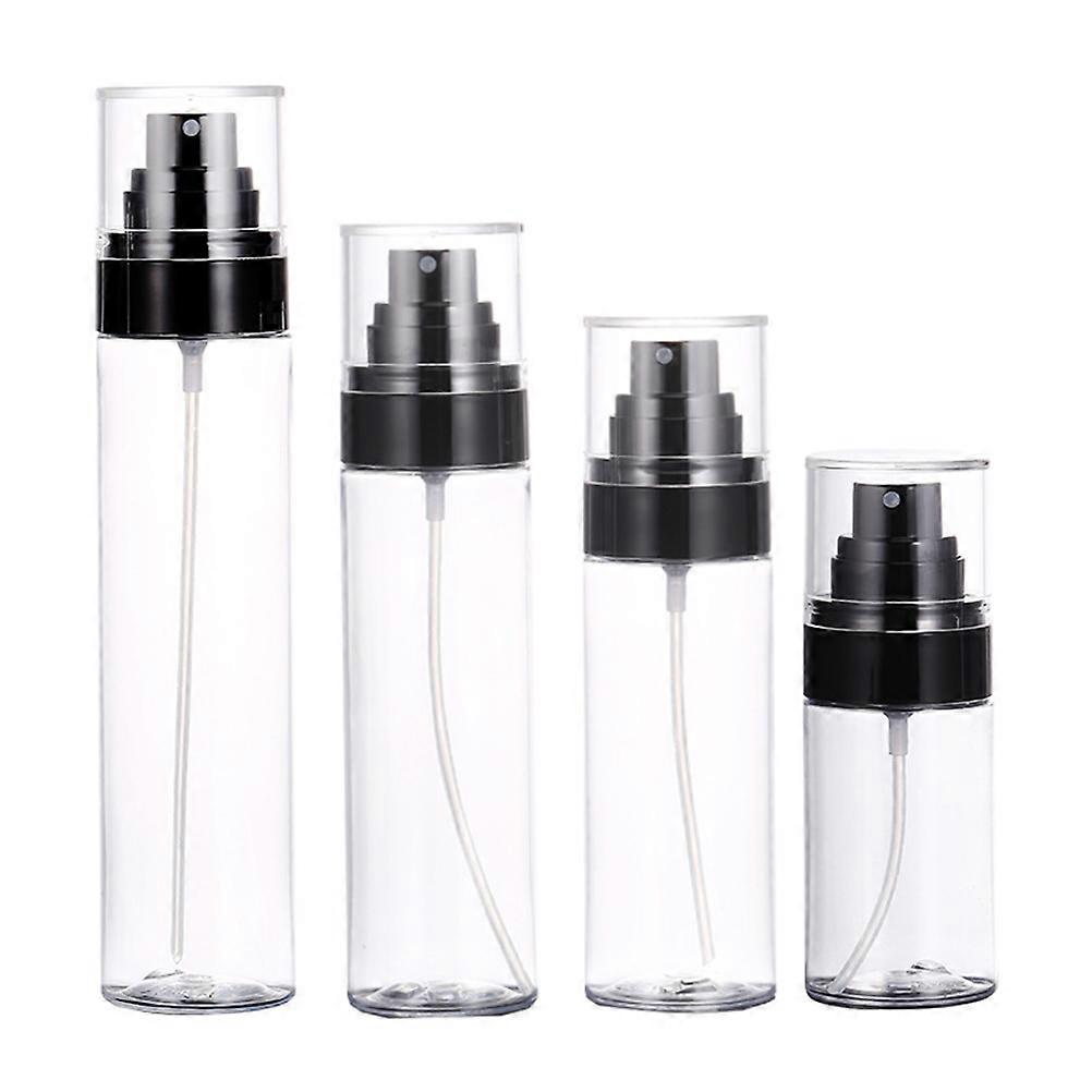 Empty Pump Bottles Cylindrical Shape Reusable Leakproof For Travel 4Pcs