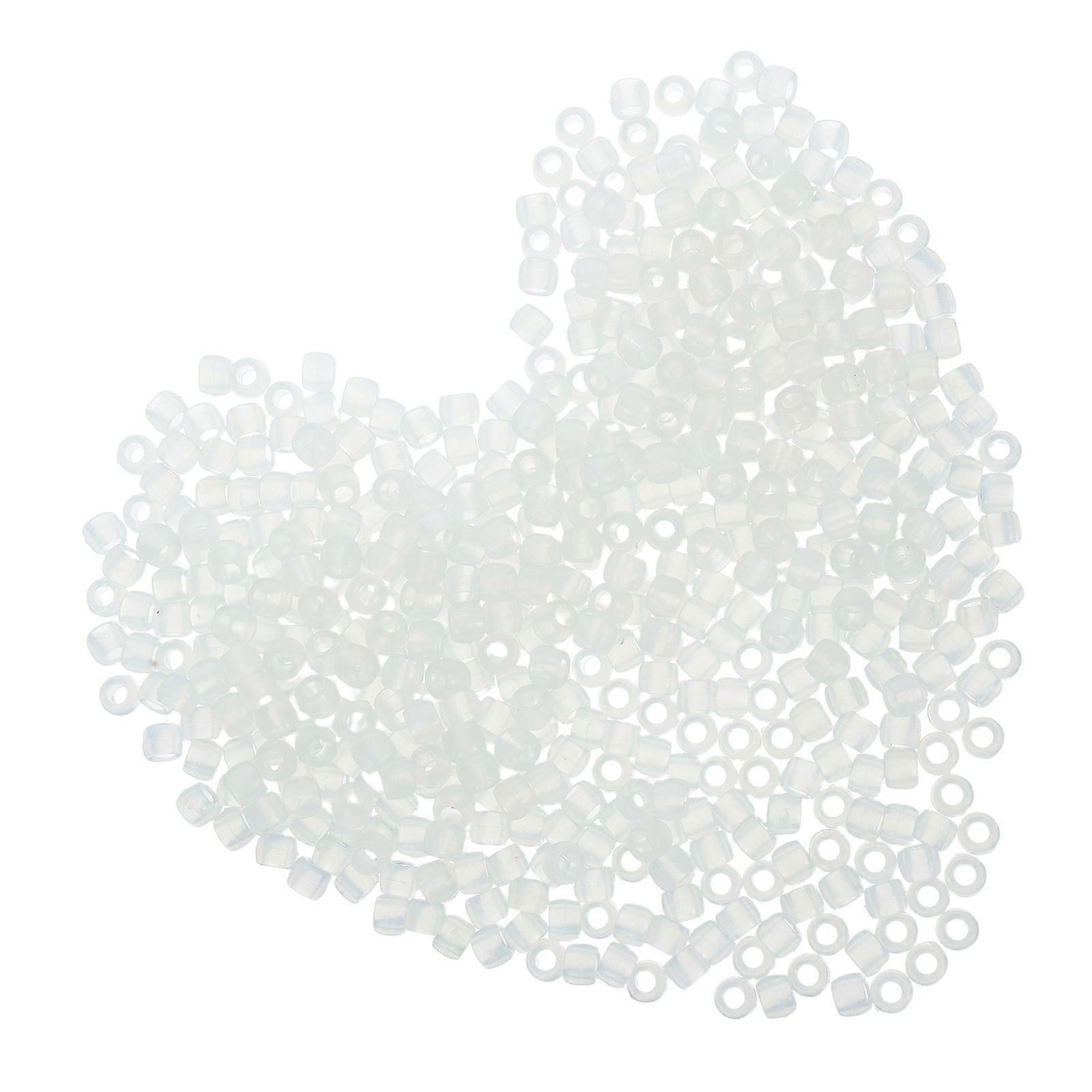 Uv Beads Reactive Clear Beads for Jewelry Making 1650Pcs