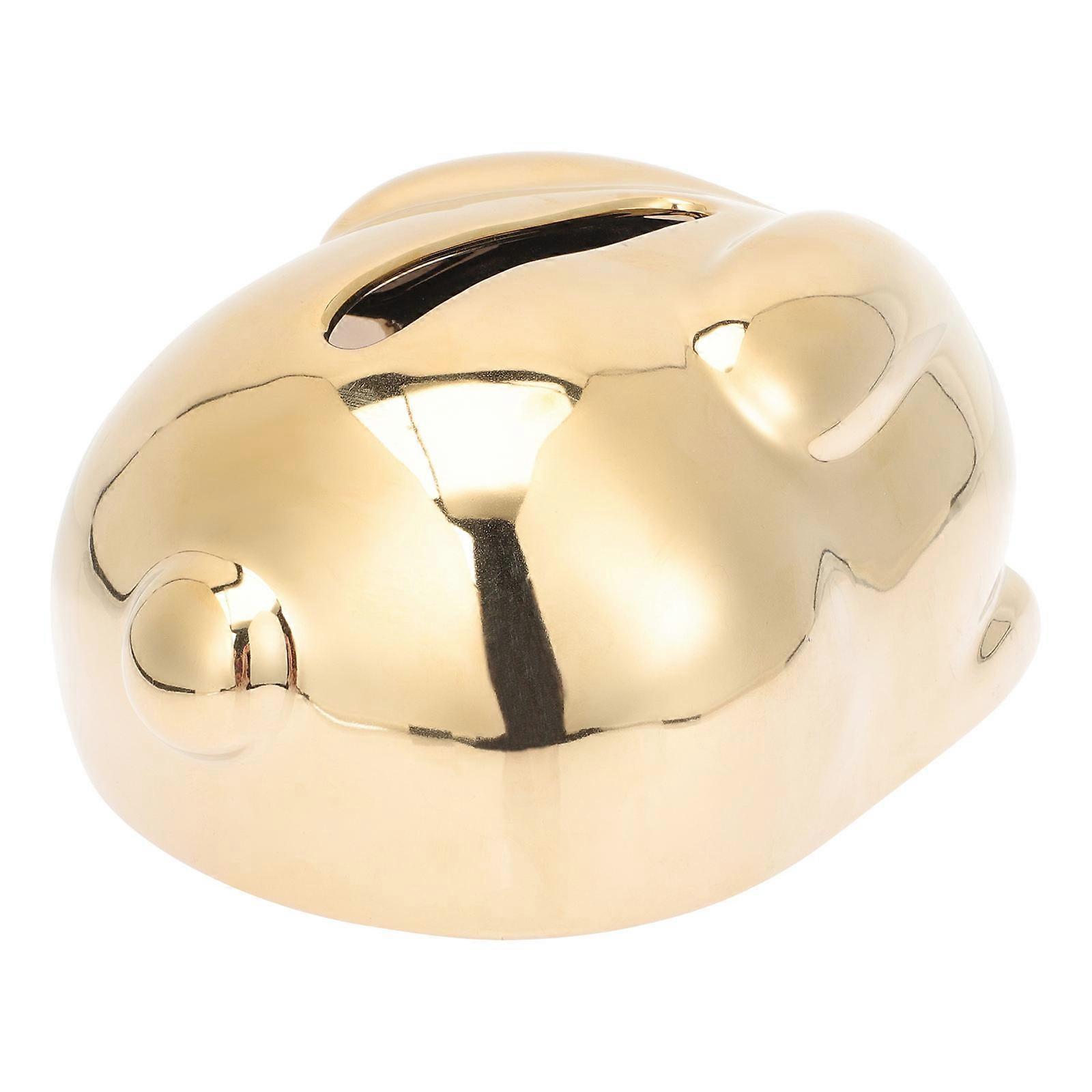 Rabbit Tissue Holder Ceramic Cover for Storage 2Pcs Nordic Style