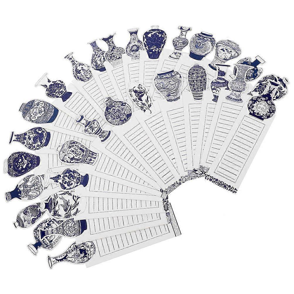 Chinese Style Bookmark Paper Bookmarks for Reading Use 120 Sheets