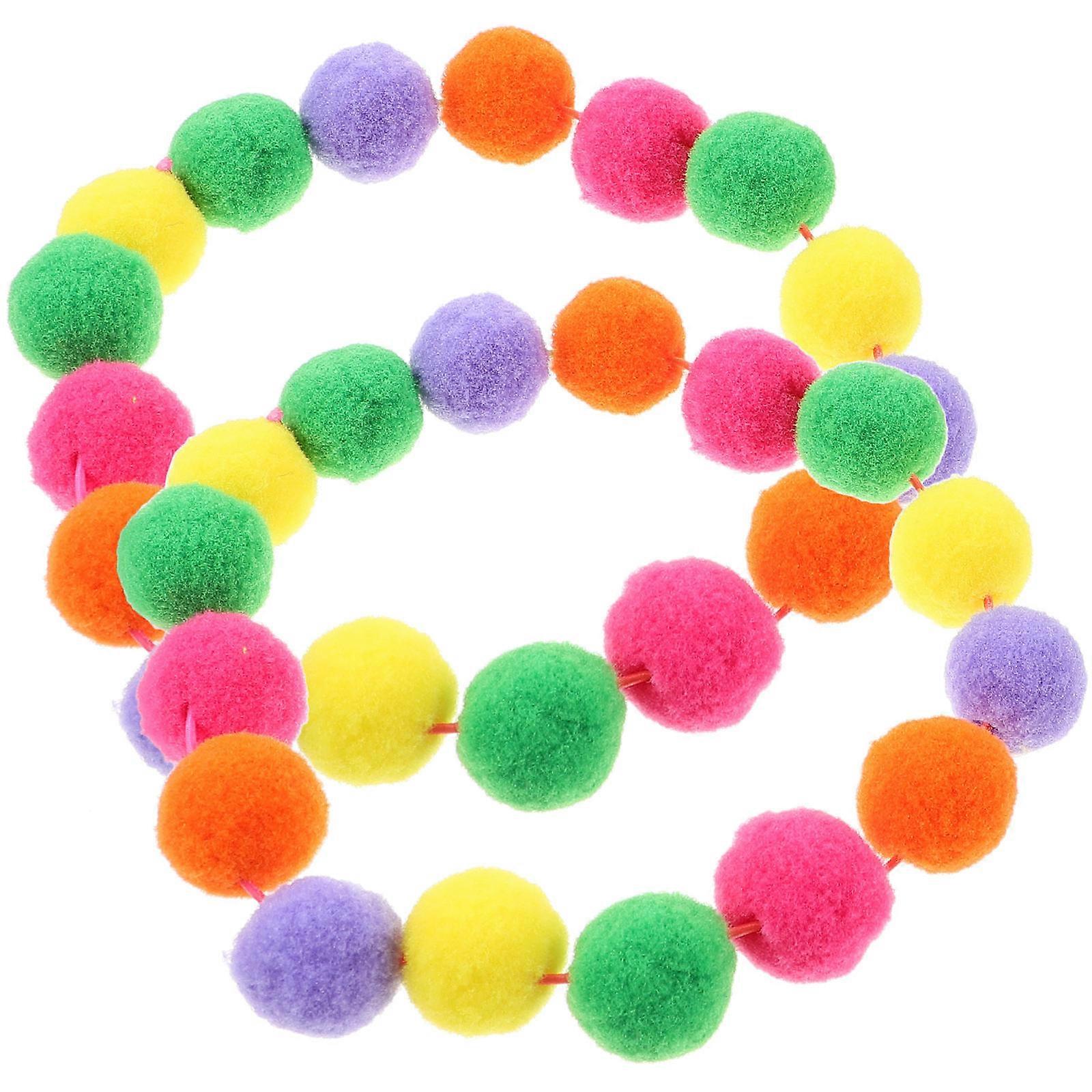 Plush Ball Cat Collars for Pets Pack of 8